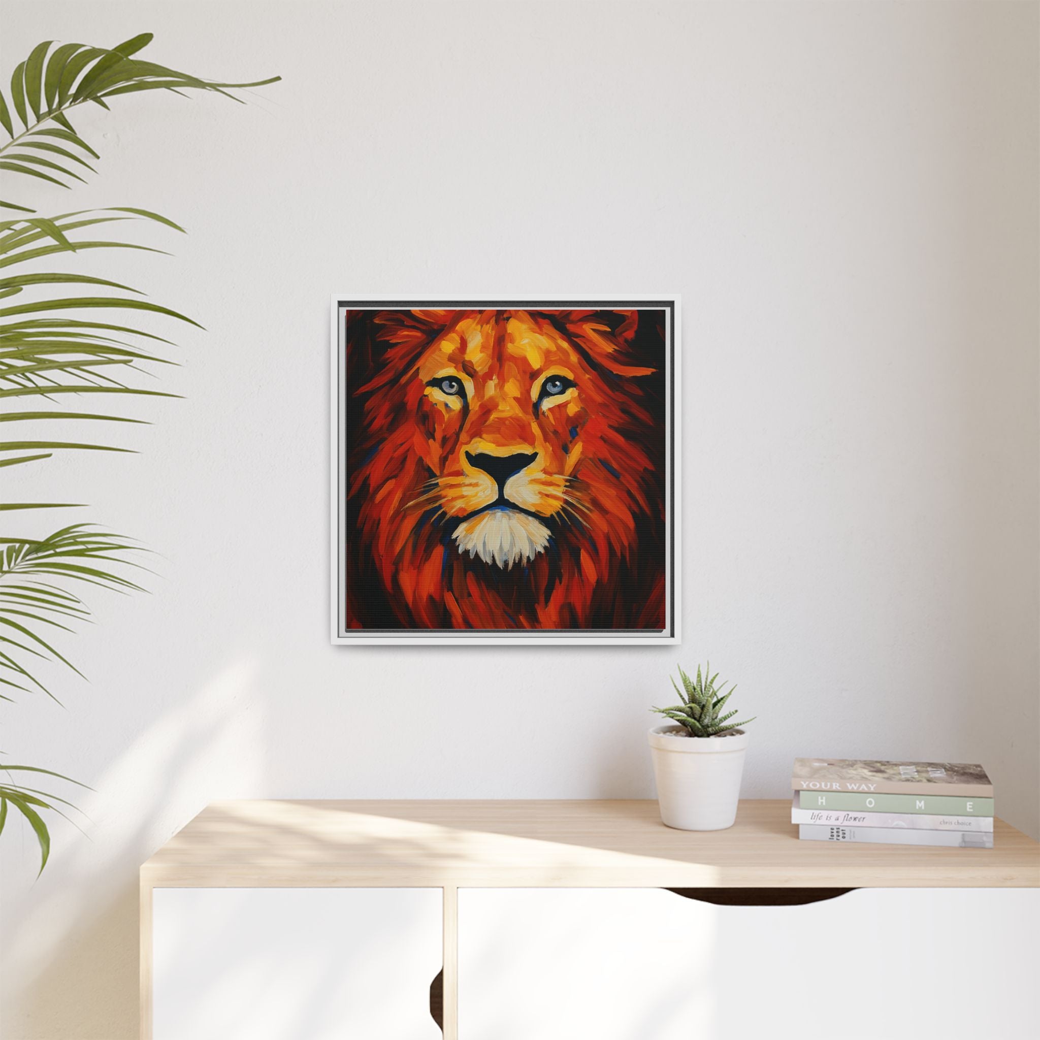 Orange Red Lion 1