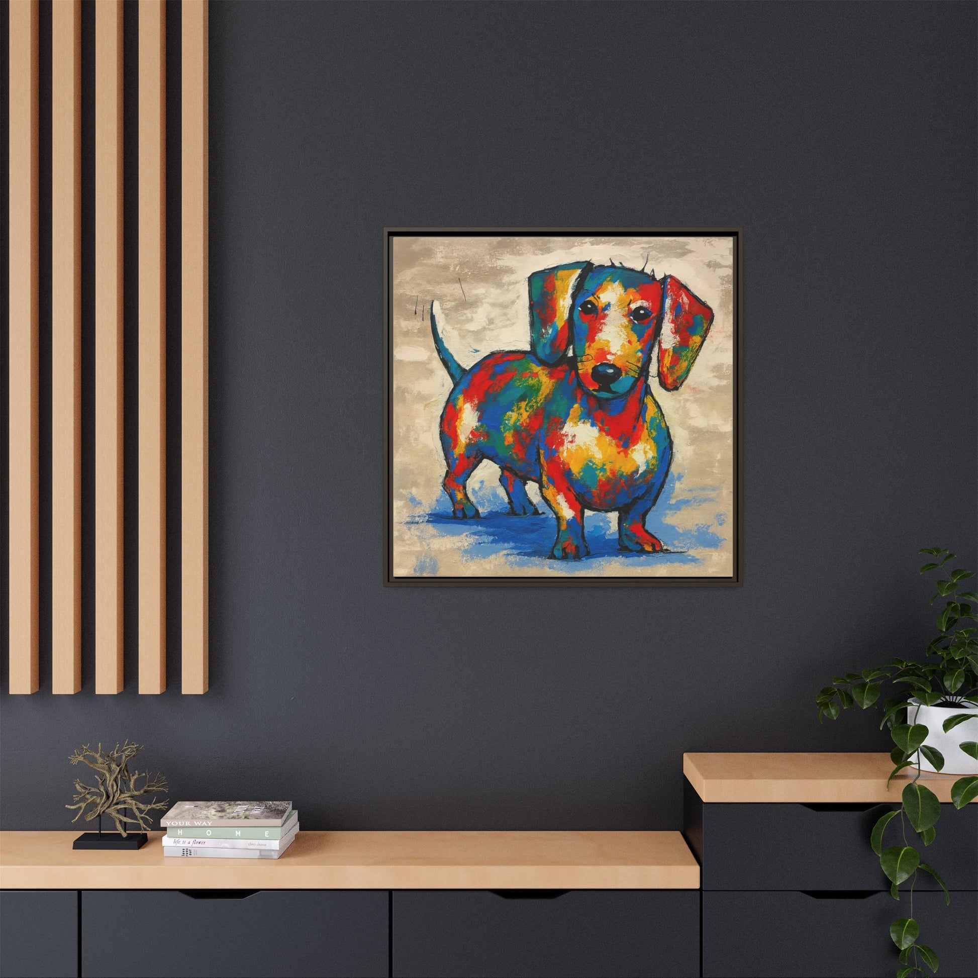 Colorful Dog Lover