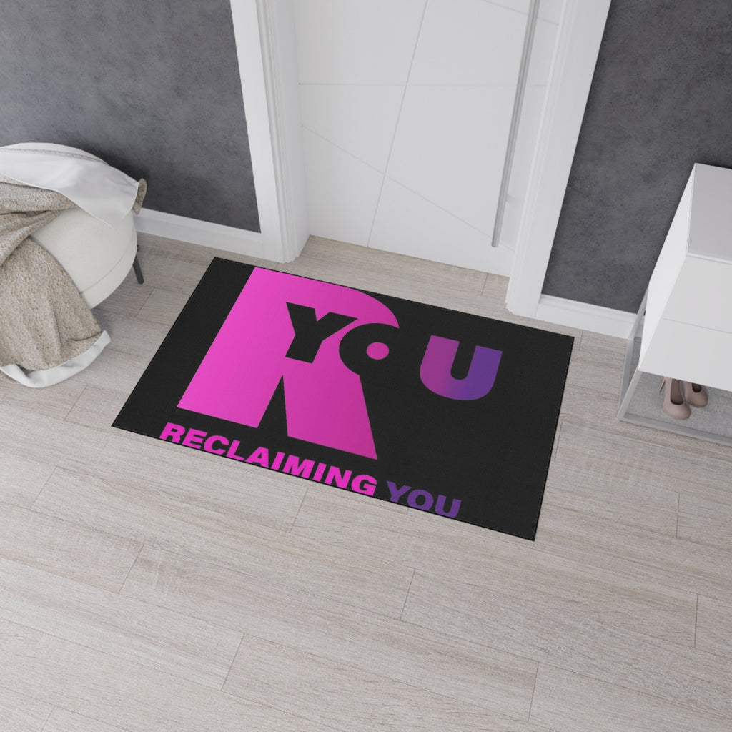 Heavy Duty Floor Mat - Empowering Style for Home, Office, Gym, Anti-Fatigue Rug, Motivational Design, Reclaiming You