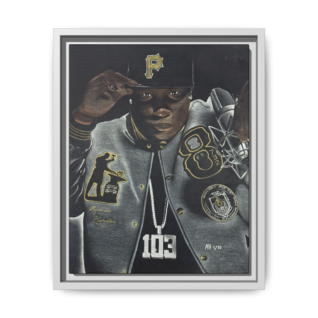 Canvas Looking in the Mirror Wall Art