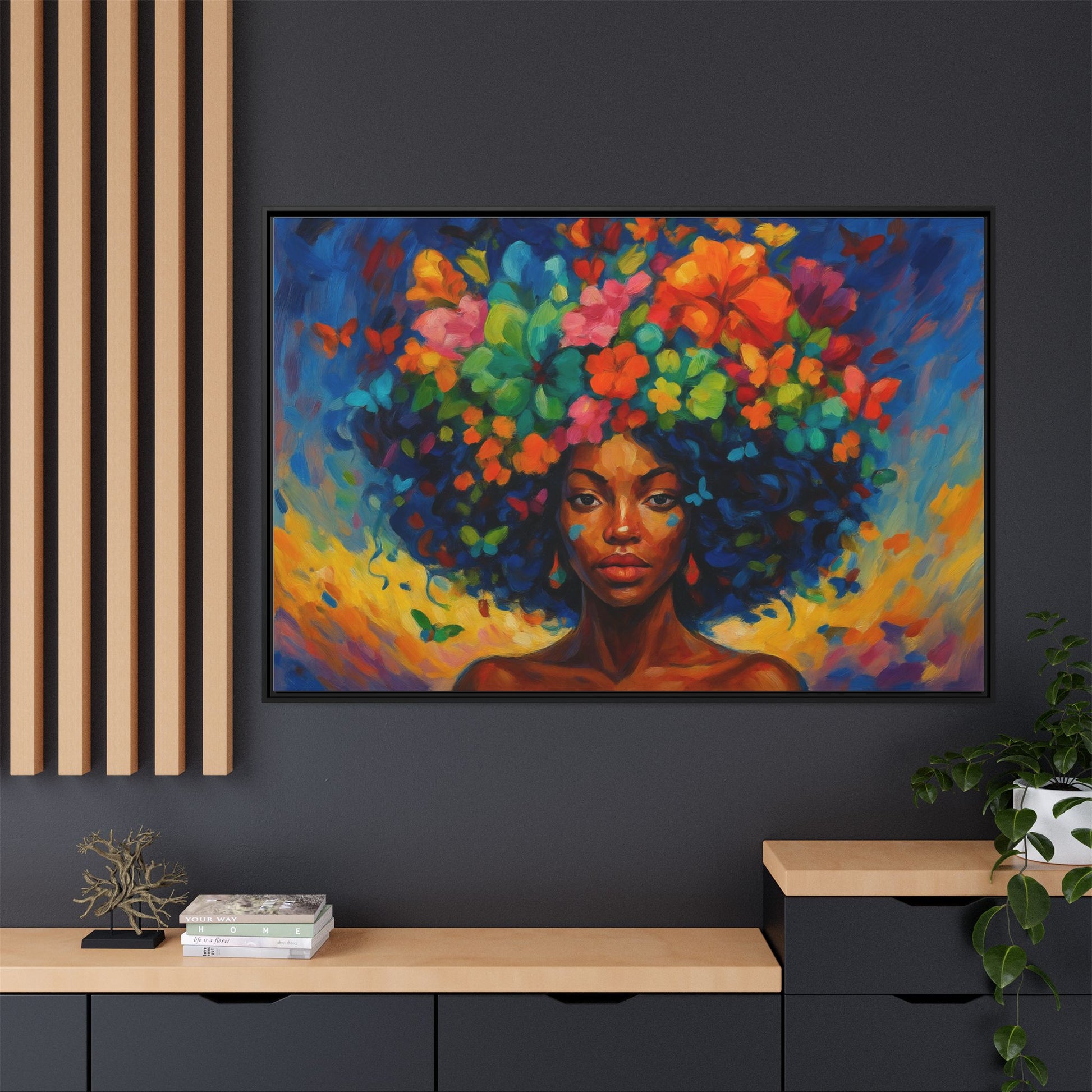 Garden Afro Crown