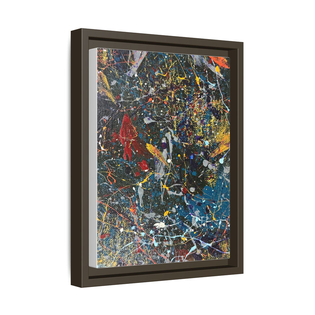 Colorful Abstract Framed Canvas Art