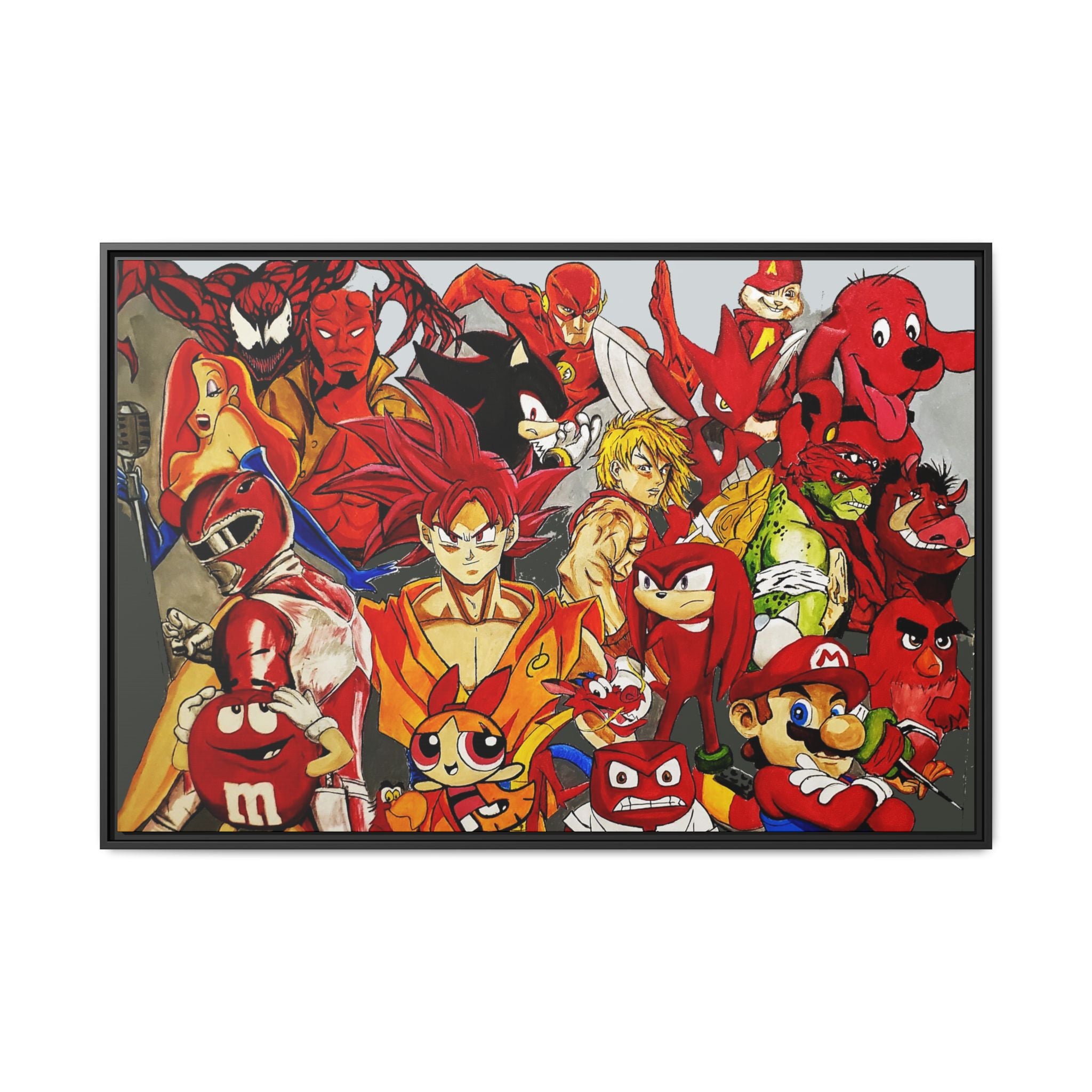 Red Childhood Characters