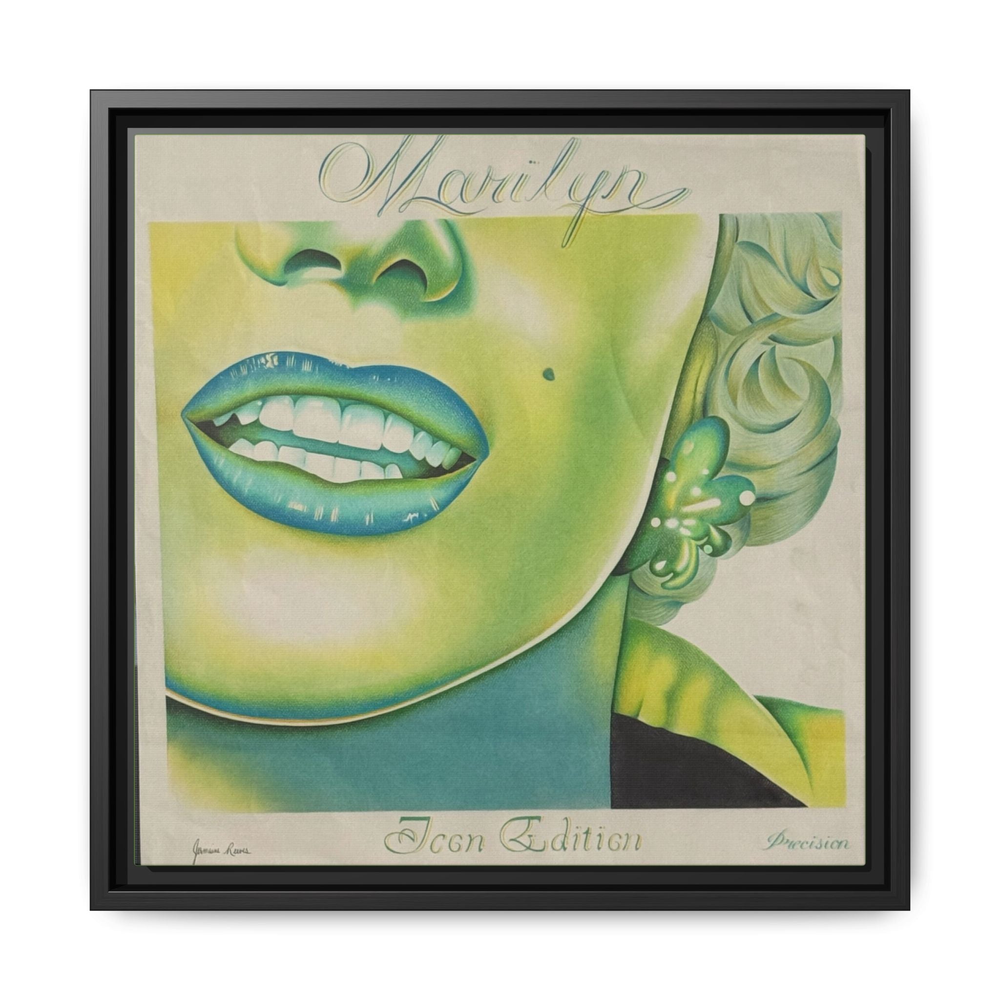 Canvas Wall Art - Green Glamor