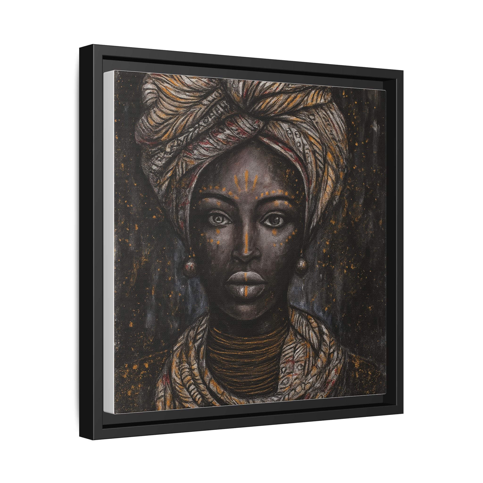 Artistic African Lady