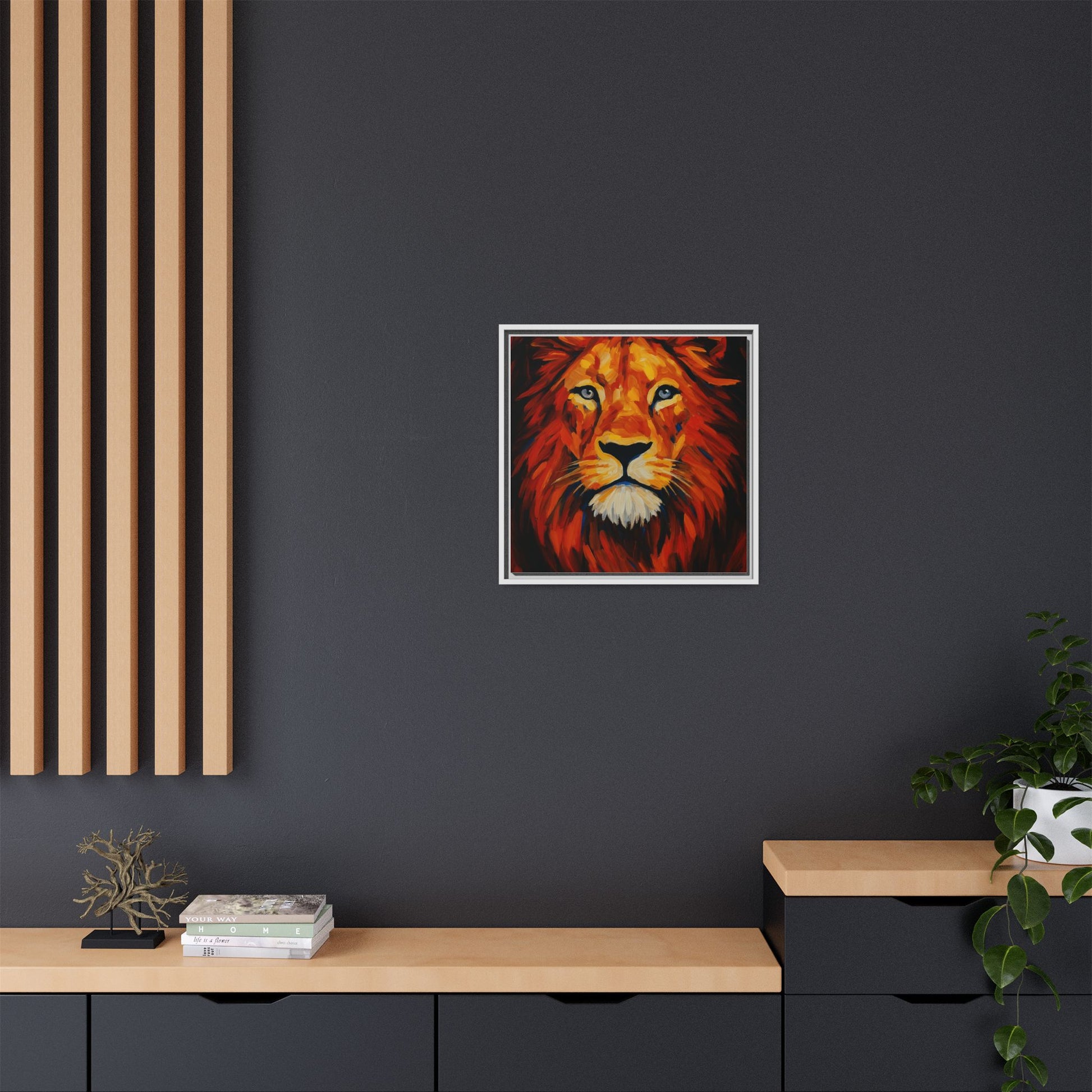 Orange Red Lion 1