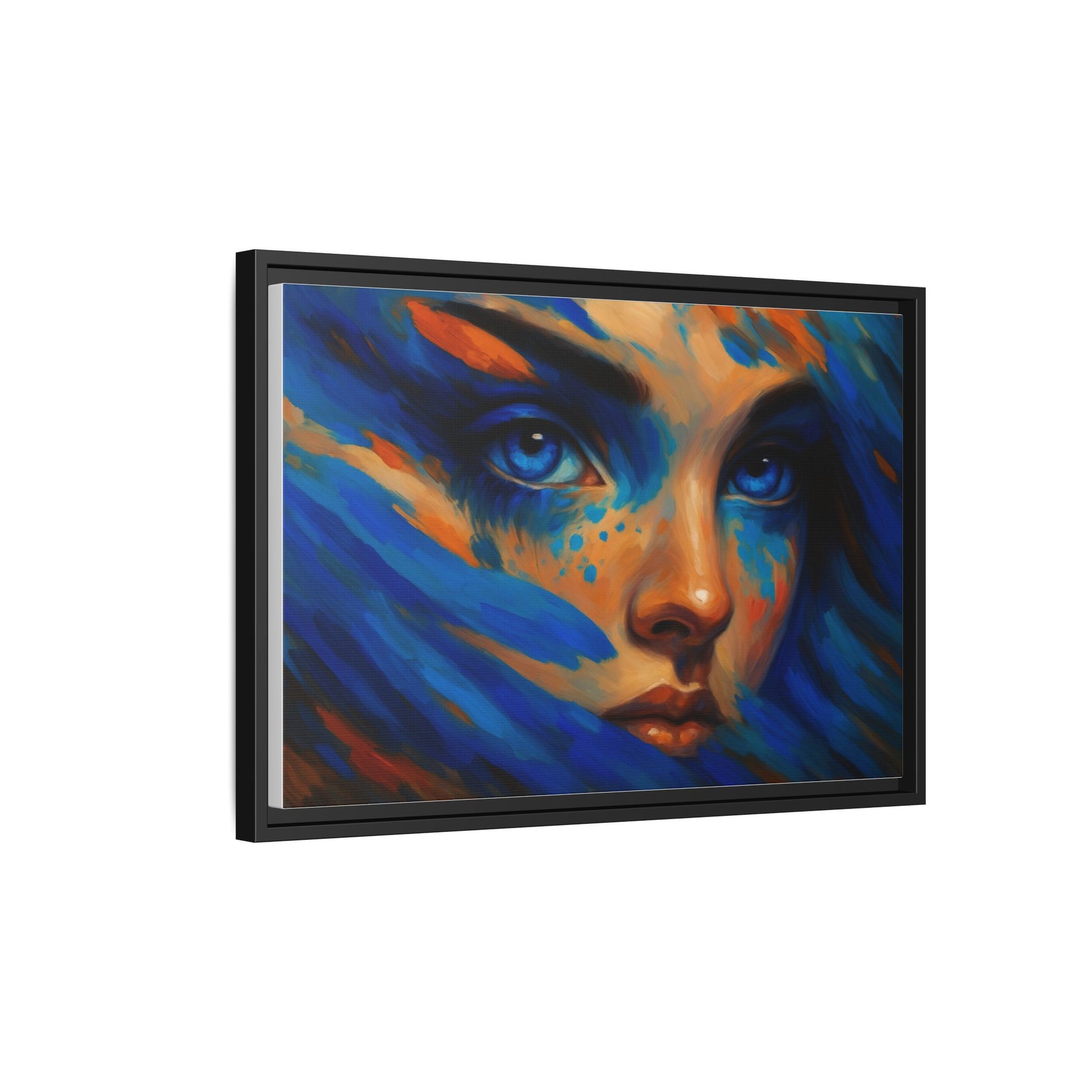 Vibrant Lady Blue Wave
