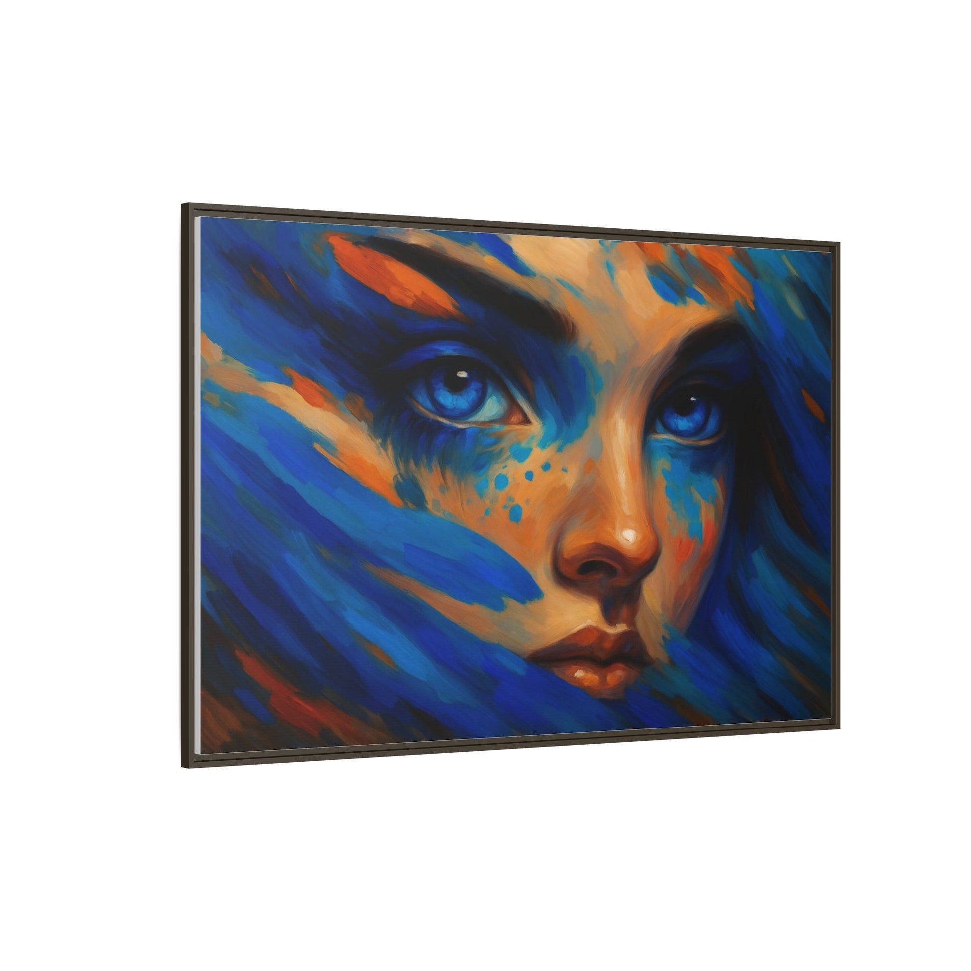Vibrant Lady Blue Wave