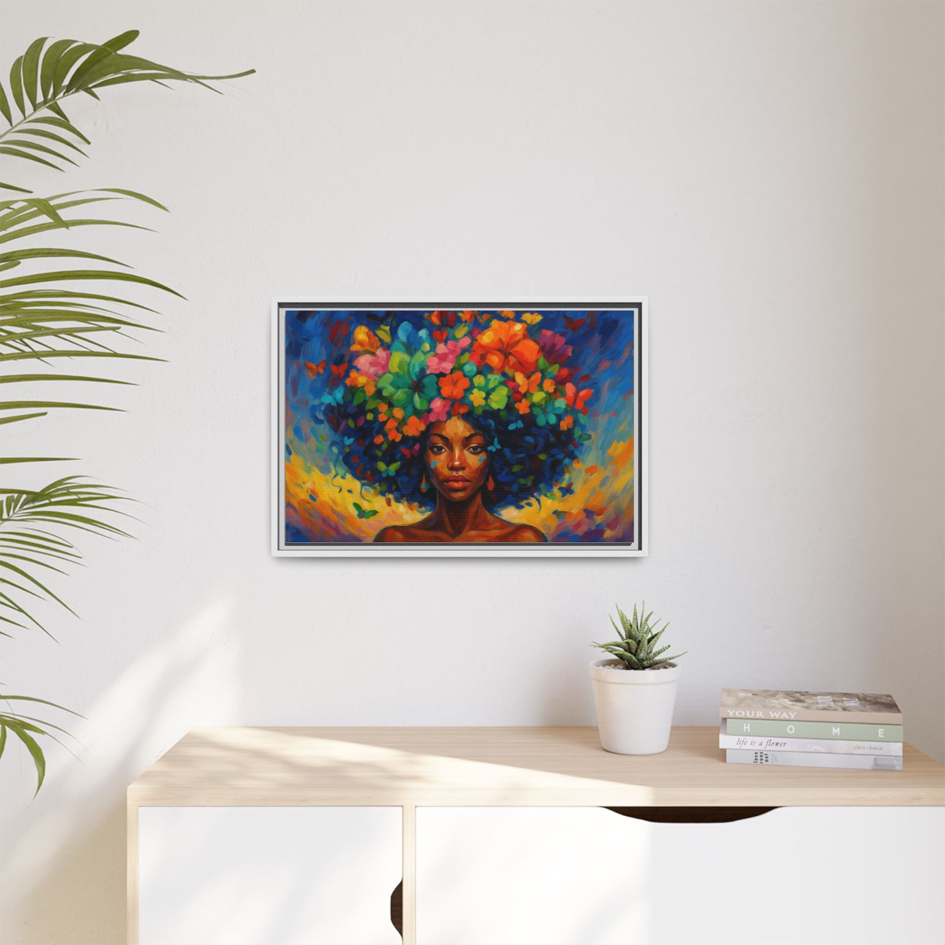 Garden Afro Crown