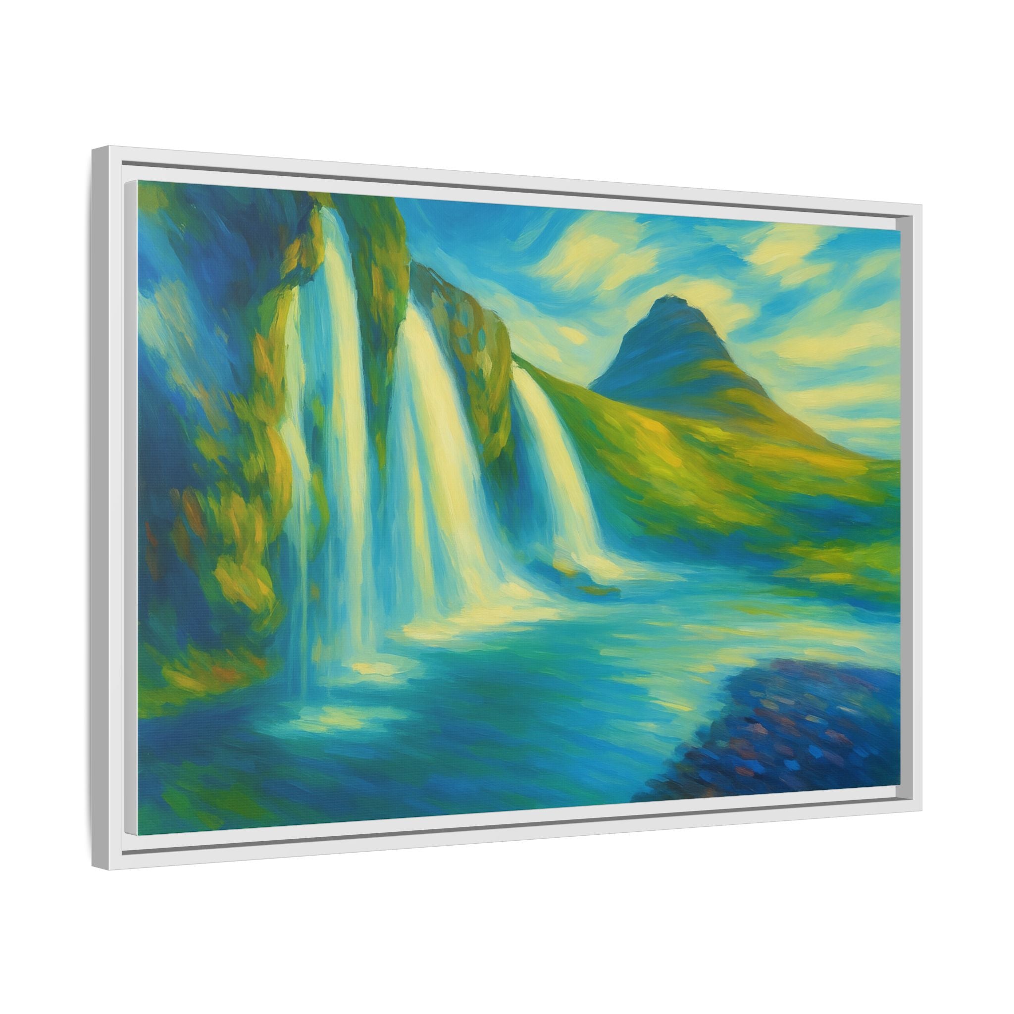 Waterfall Green Landscape