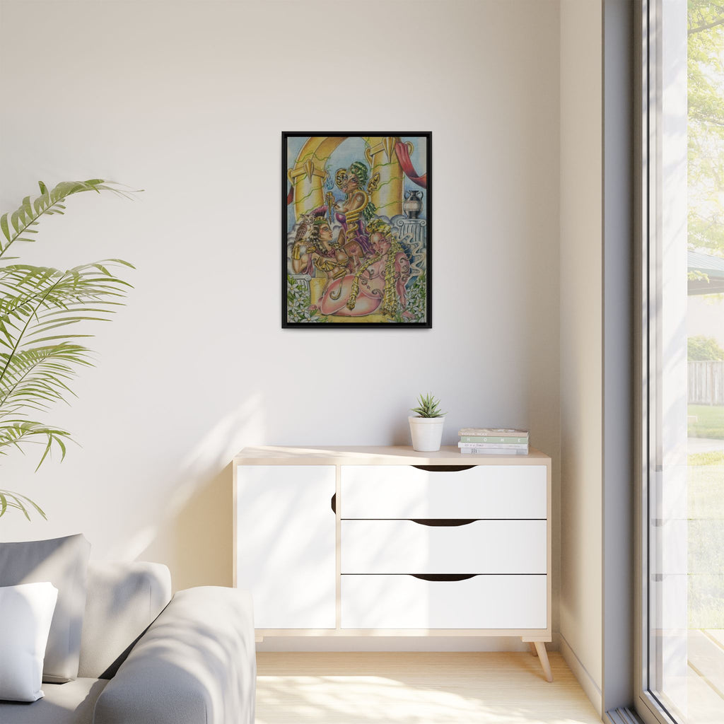 Canvas Art Print - Many Faces