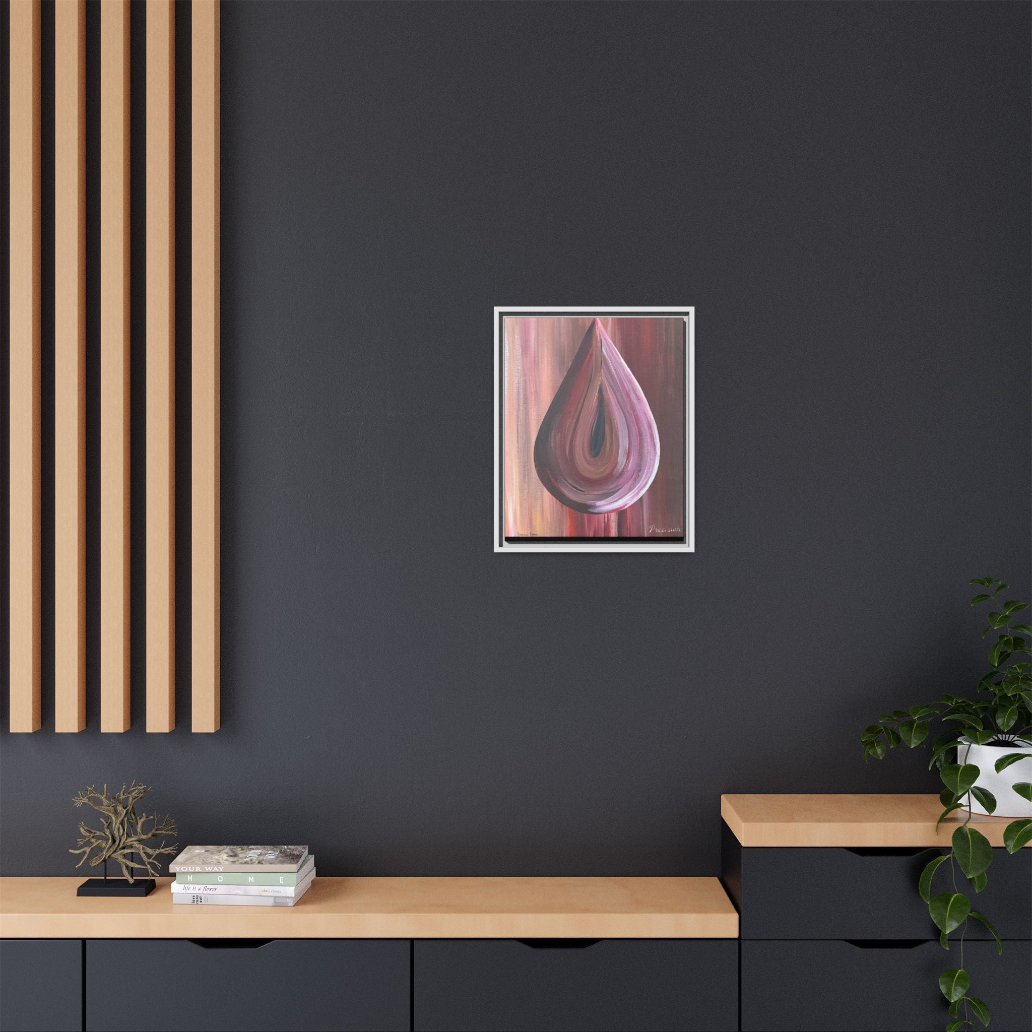 Canvas Art: Purple Rain