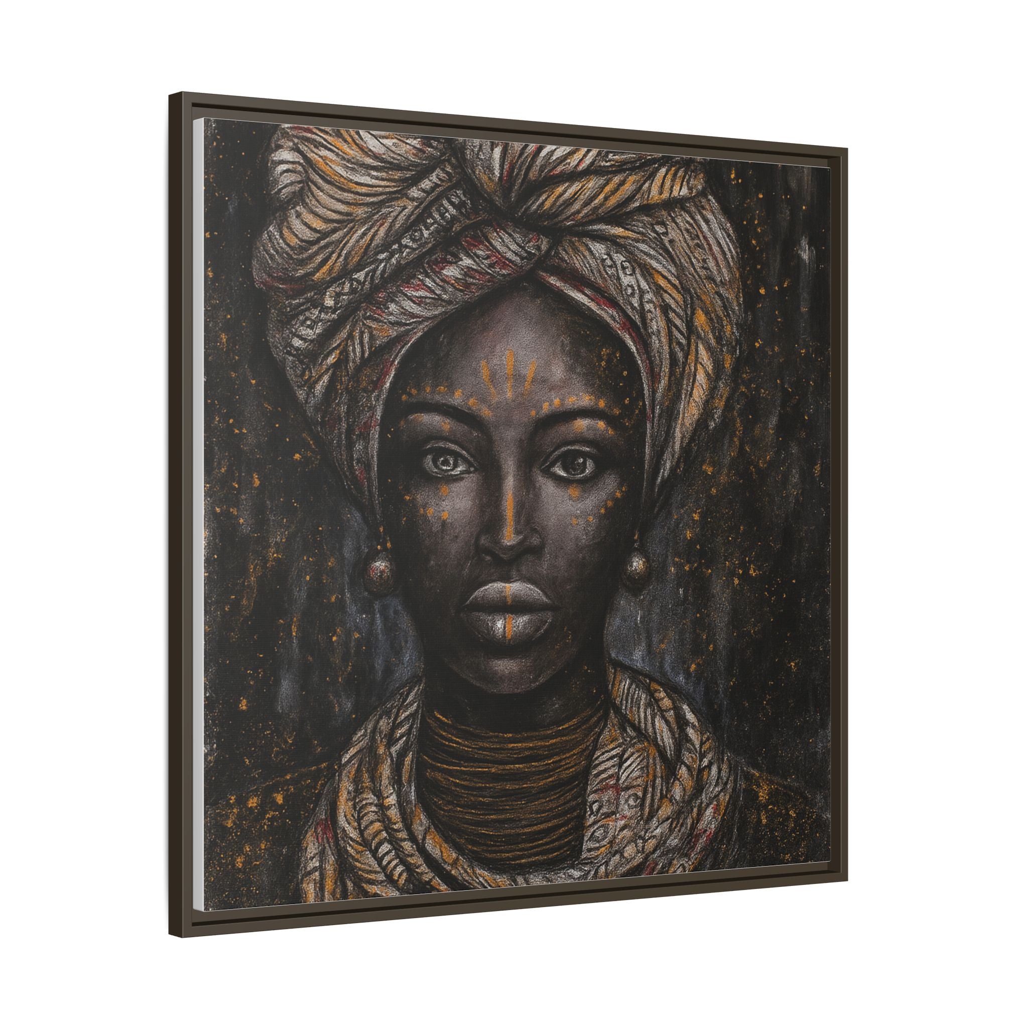 Artistic African Lady
