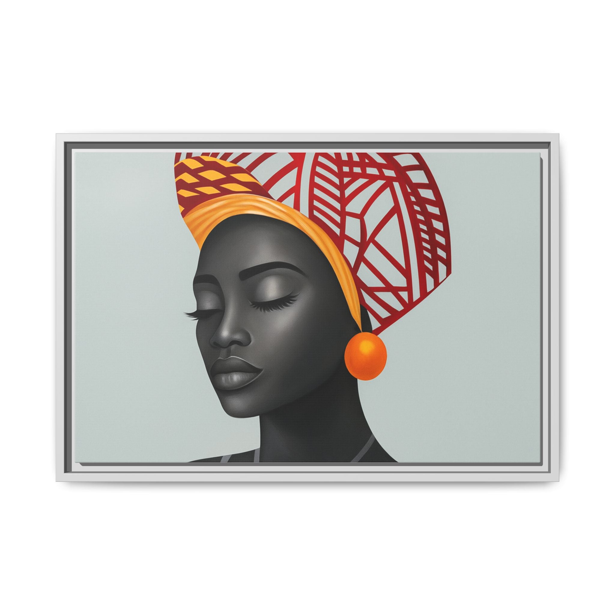 African Woman Humility