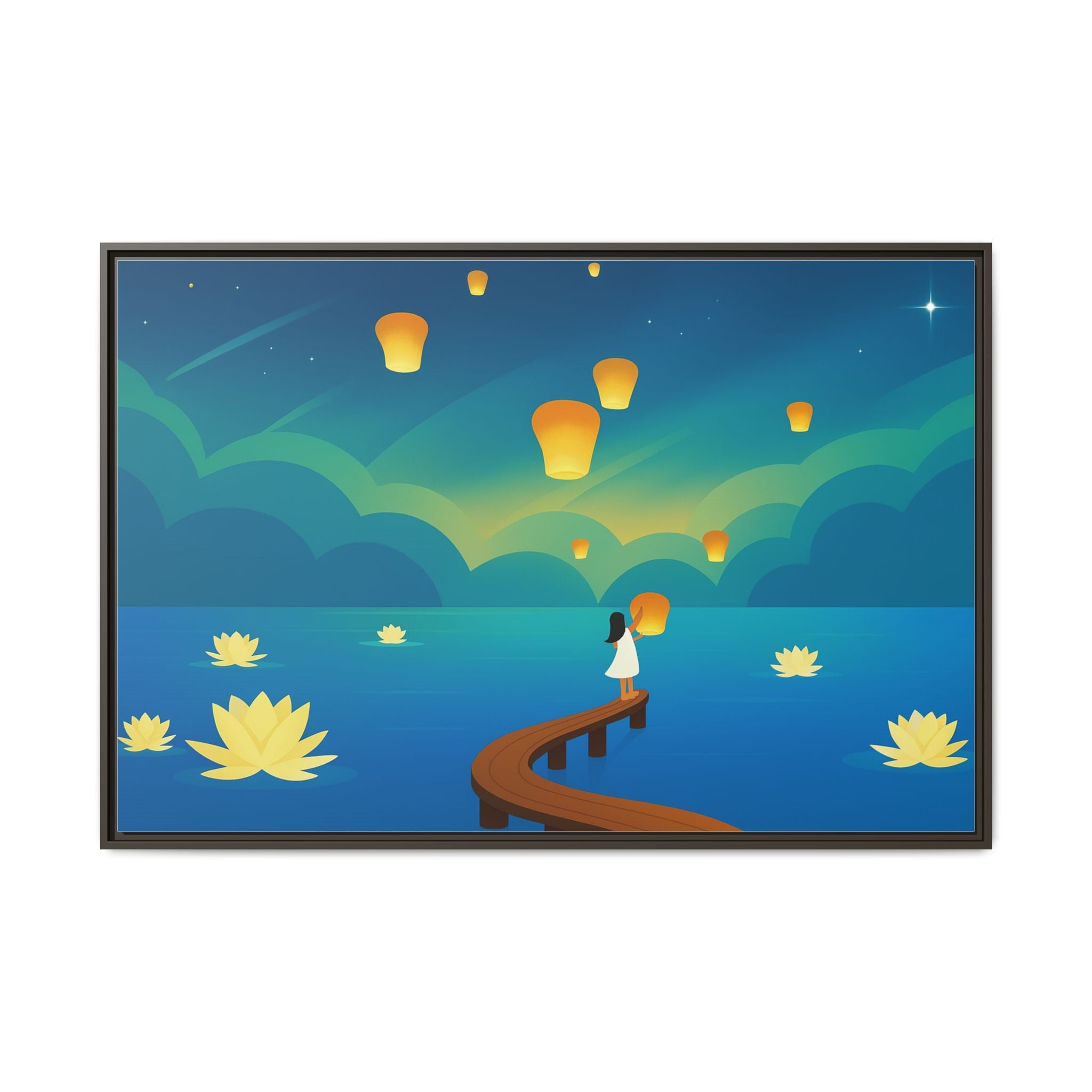 Serene Lantern Dreams