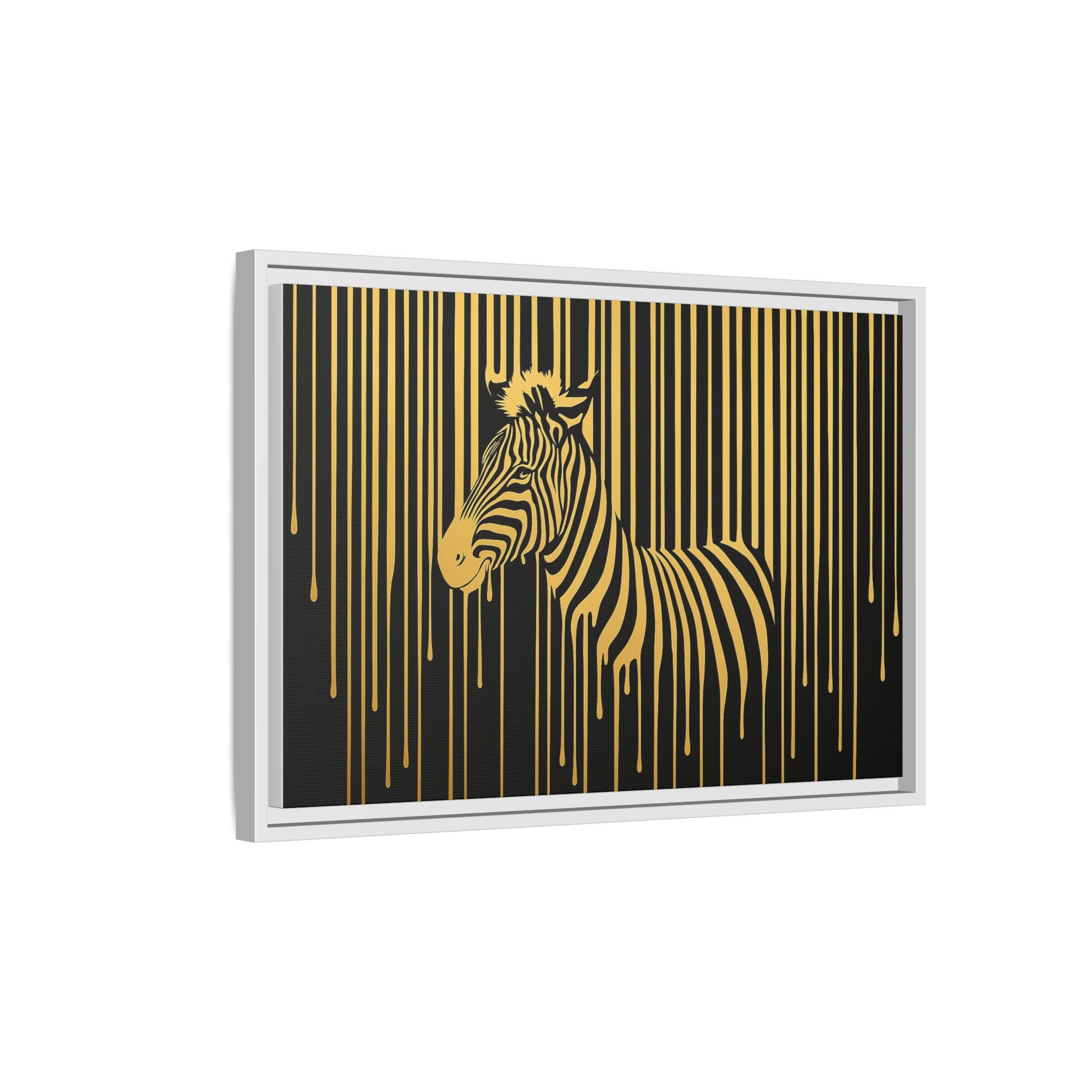 Gold Dripping Zebra
