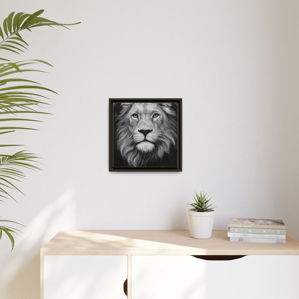Black and White Lion 1