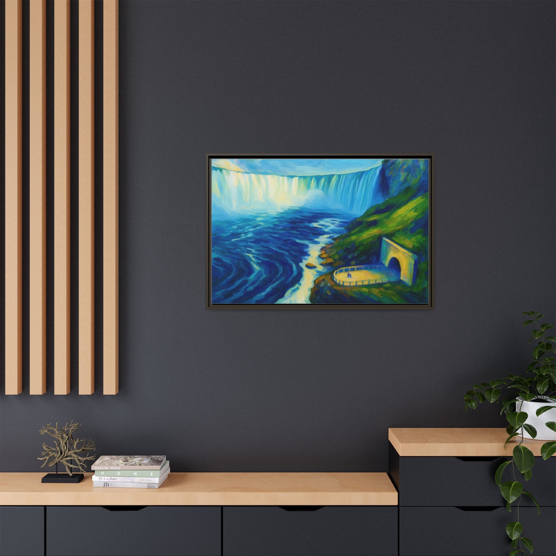Vibrant Niagara Falls Flow