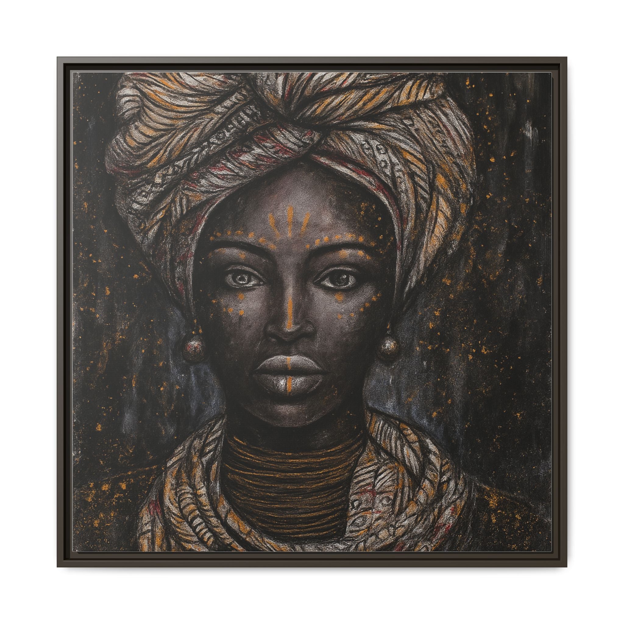 Artistic African Lady