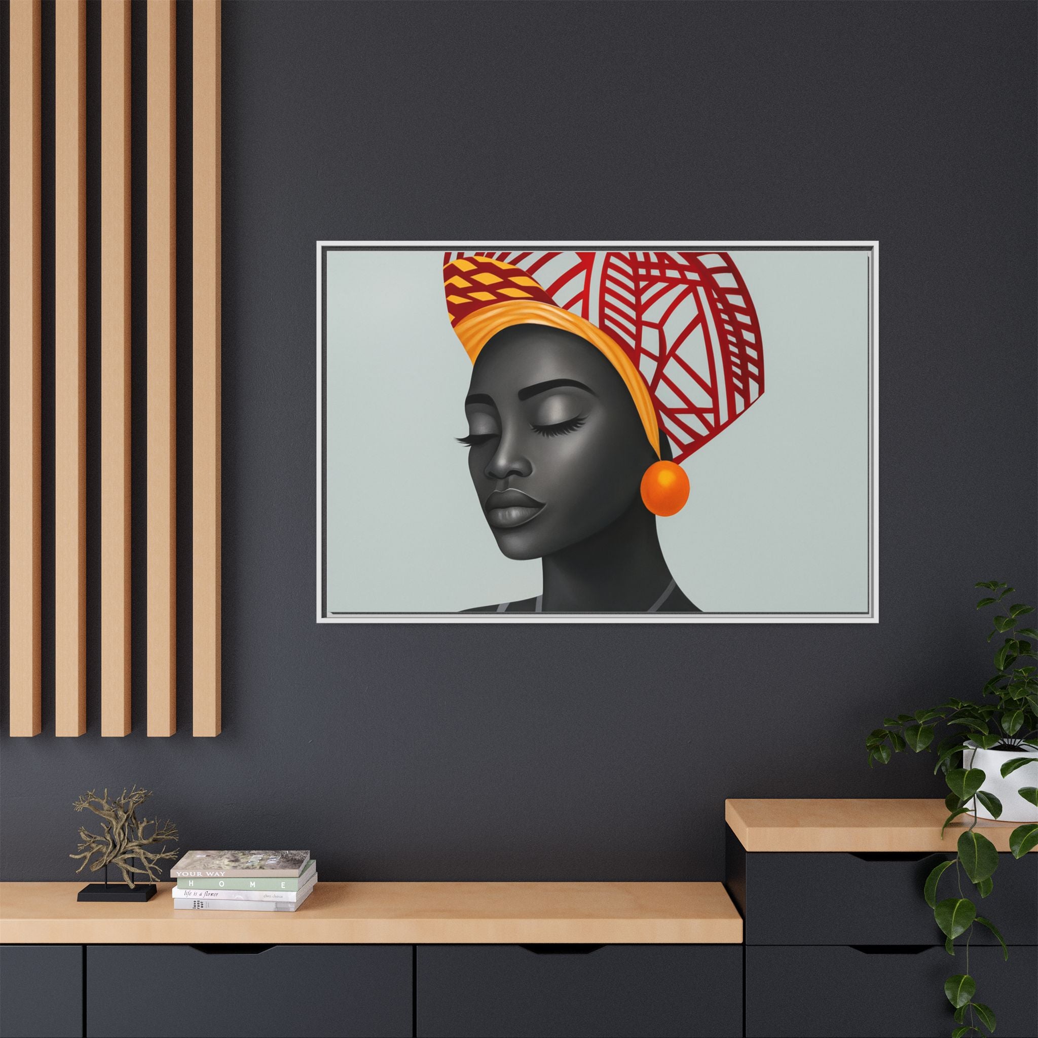 African Woman Humility