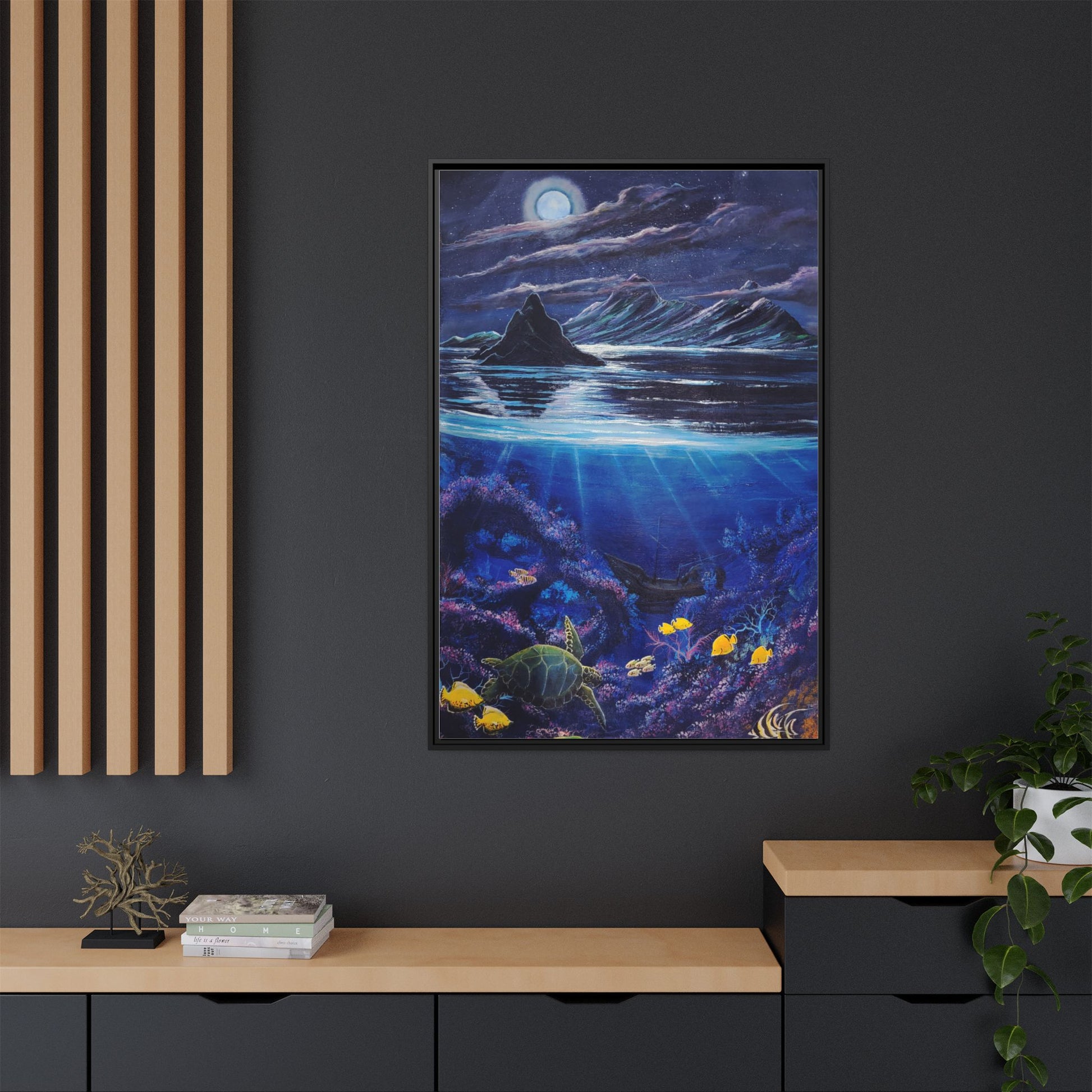 Dark Underwater Serenity