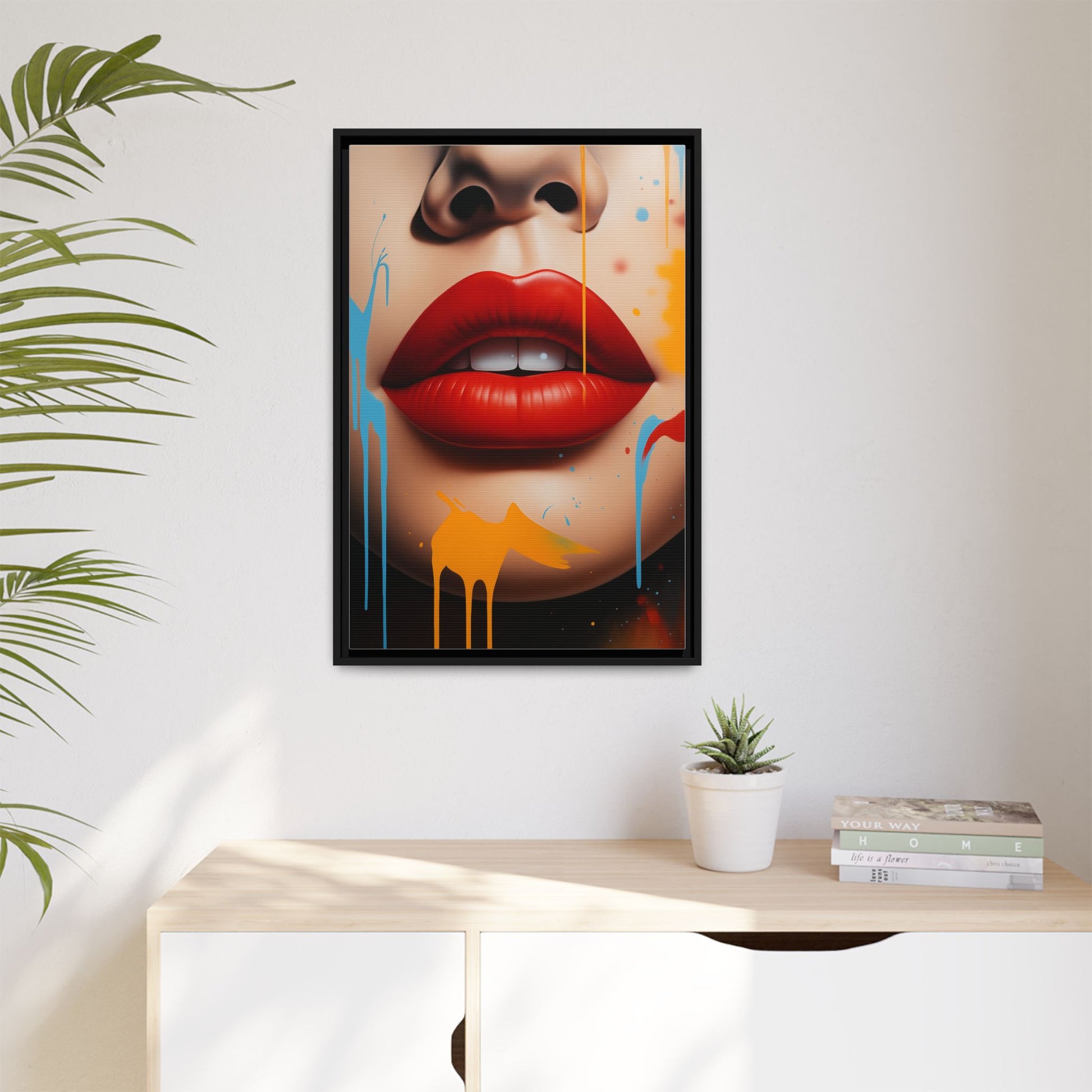Color Drip Lips