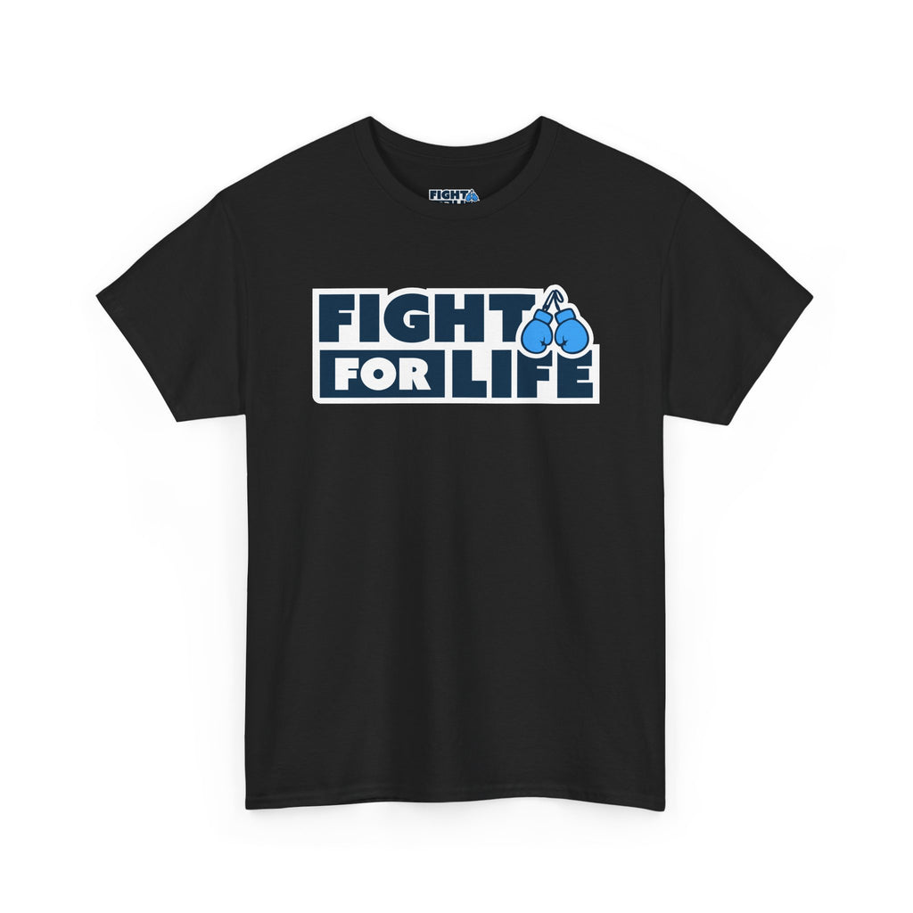 Fight For Life T-Shirt — Black Tee