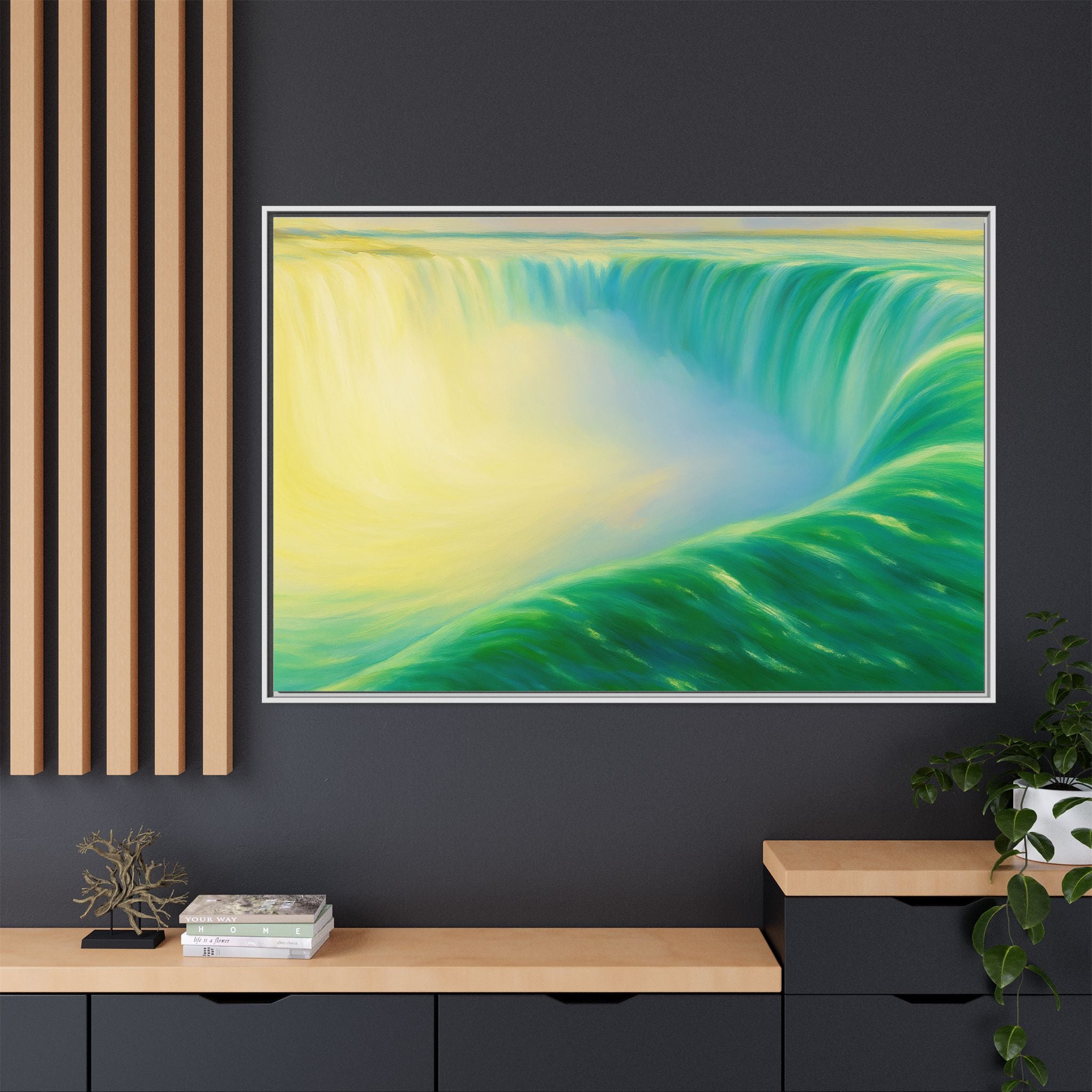 Nature Serene Waterfall