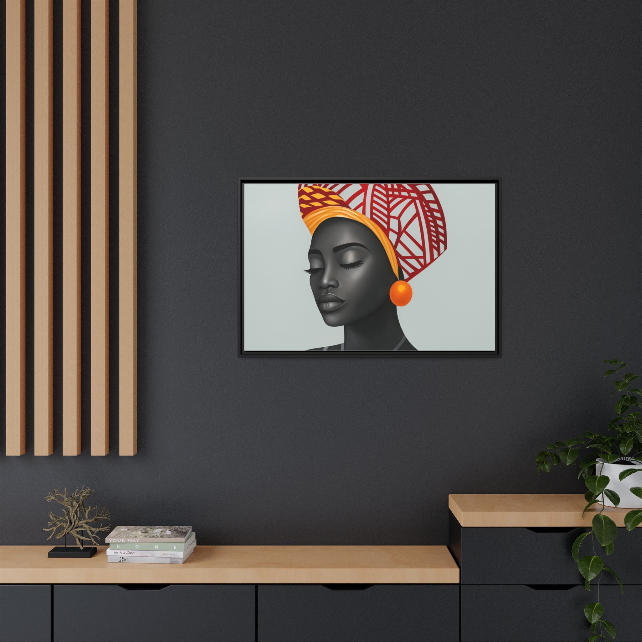 African Woman Humility