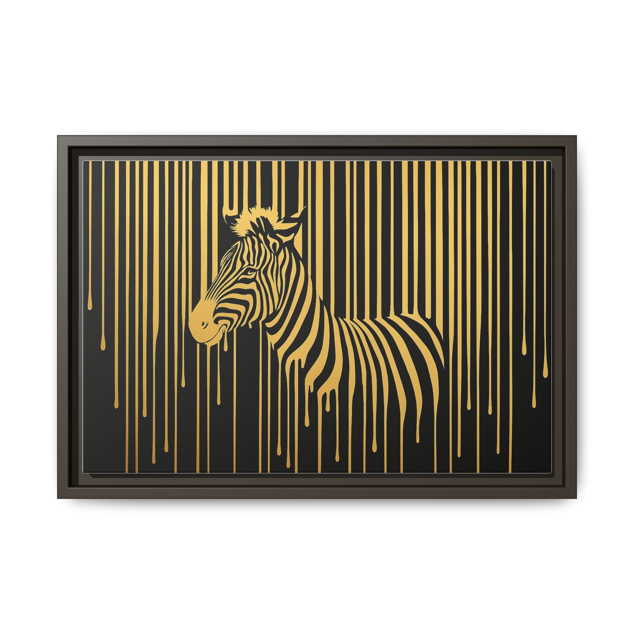Gold Dripping Zebra