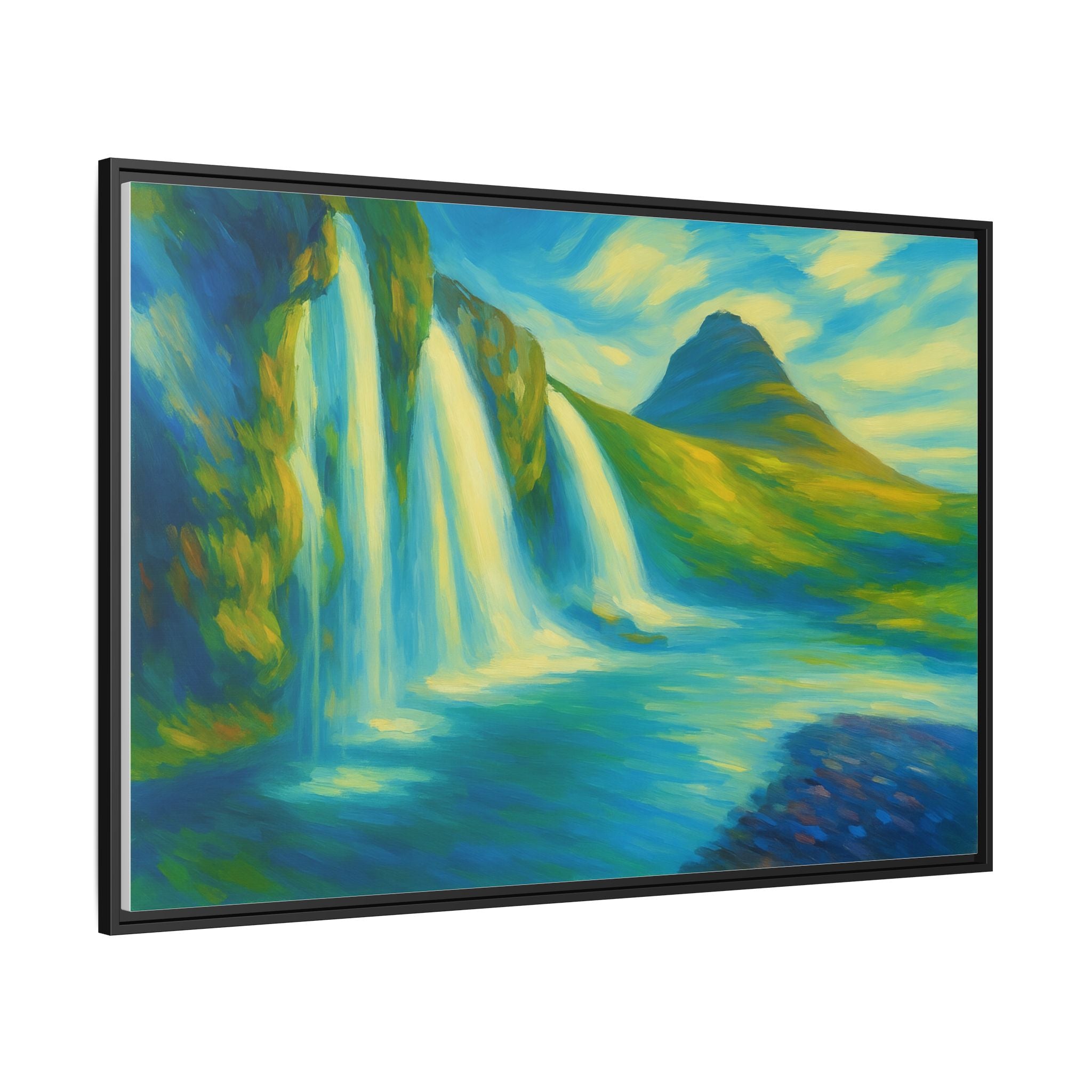 Waterfall Green Landscape