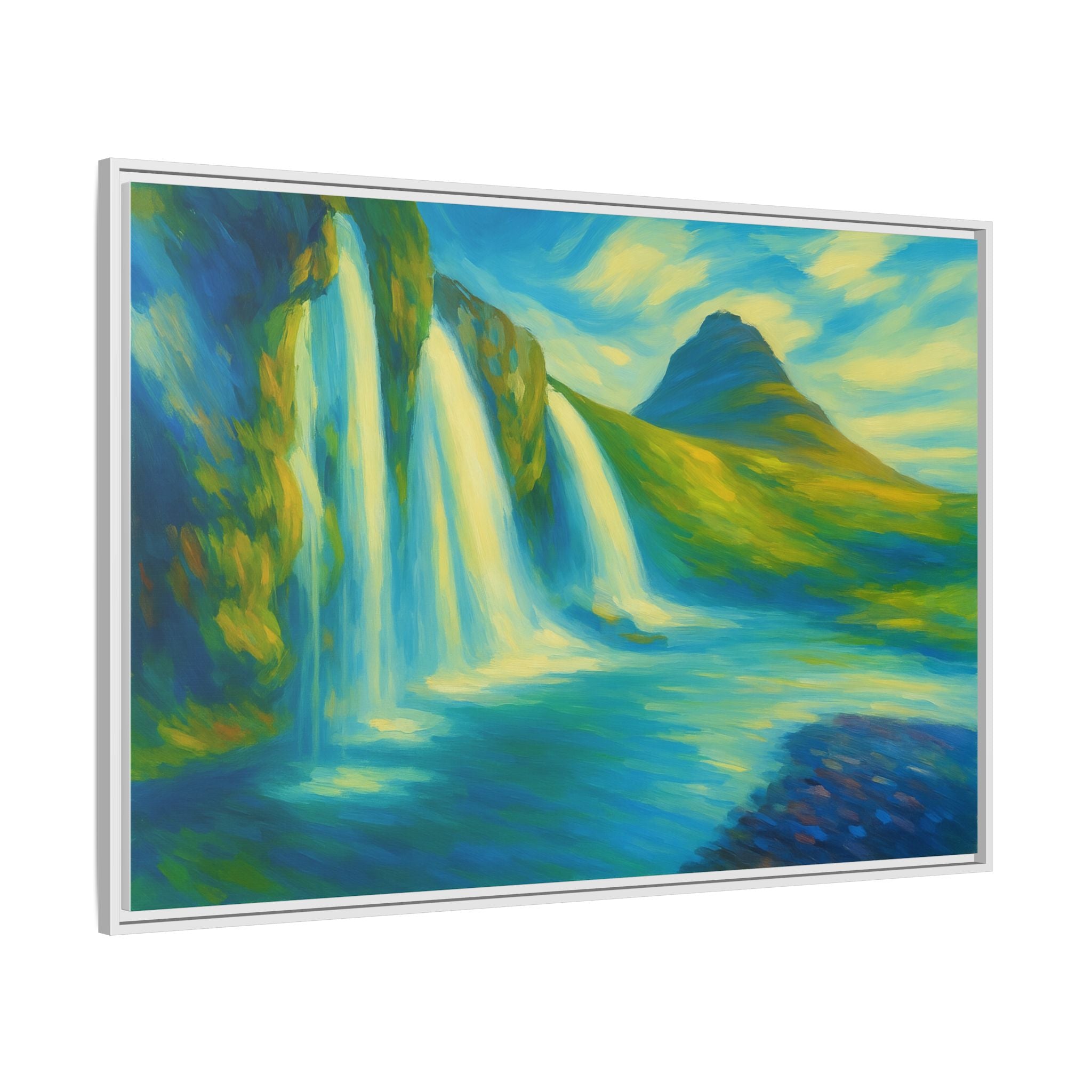 Waterfall Green Landscape