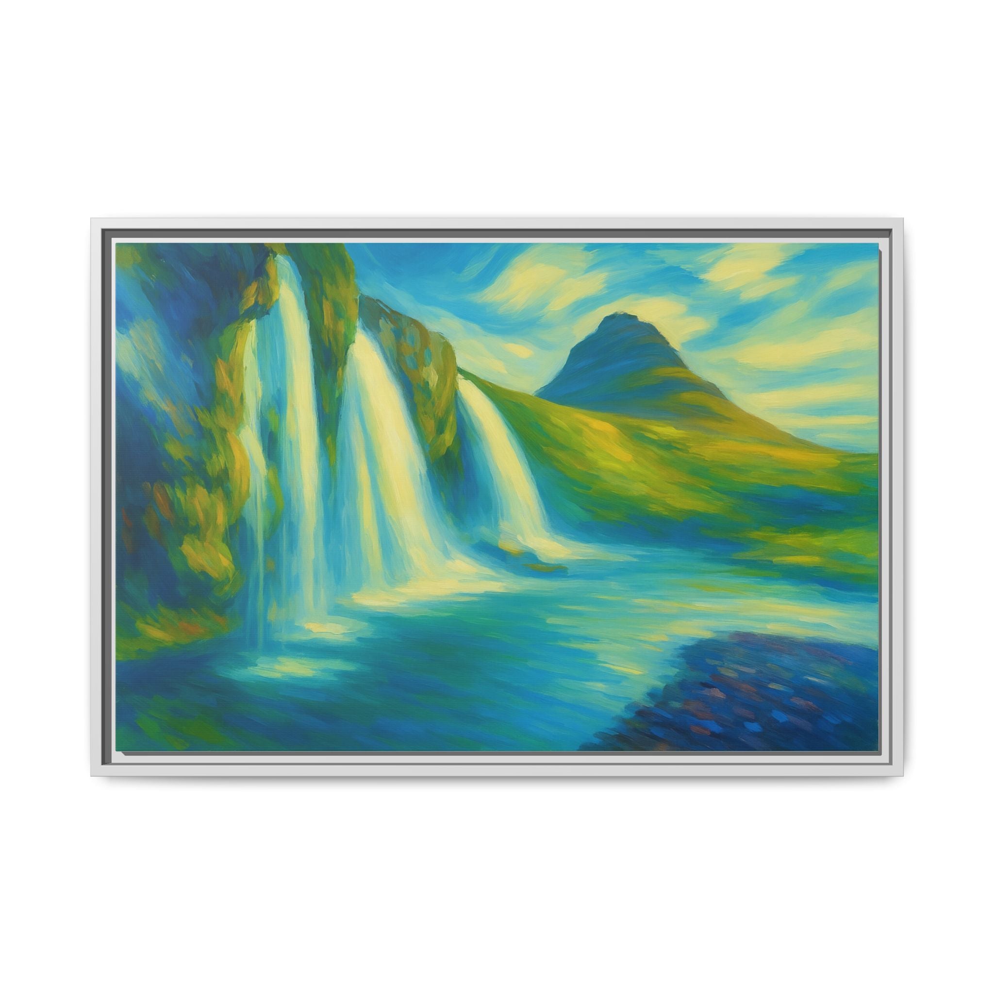 Waterfall Green Landscape