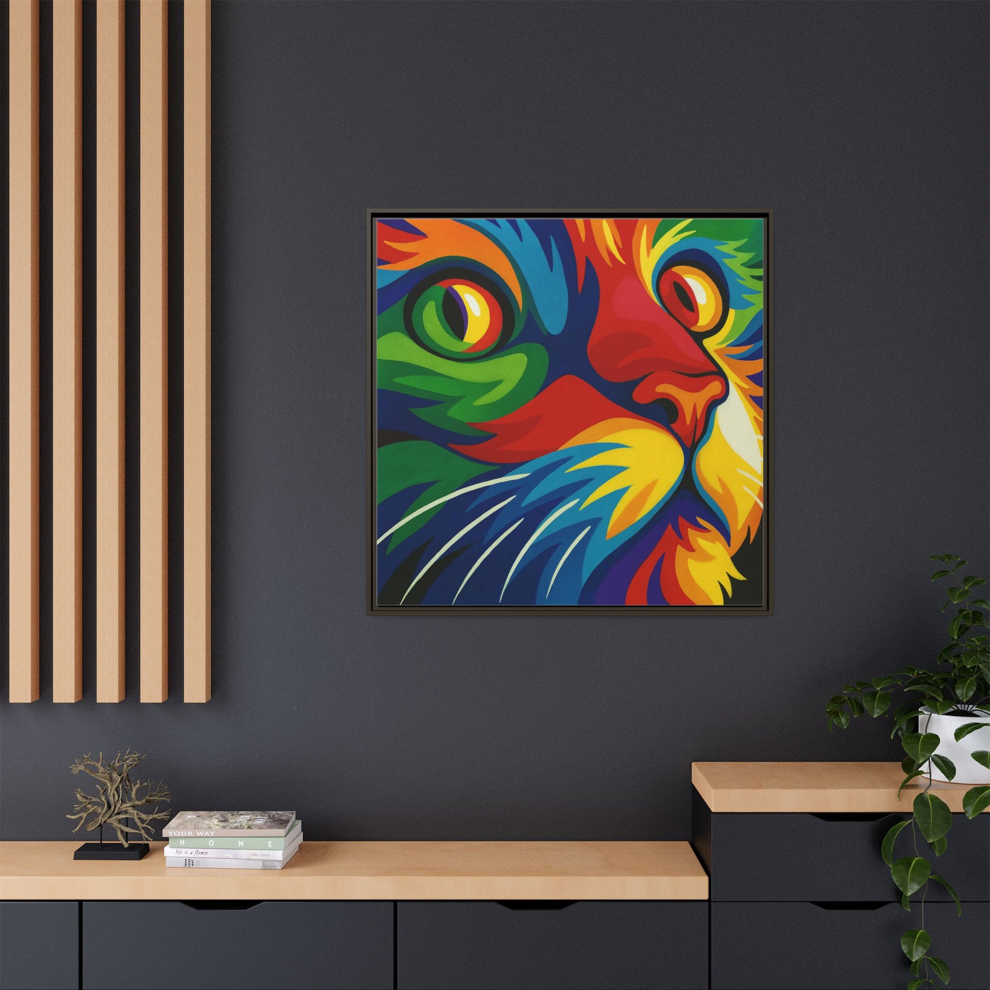 Color Cat Stare