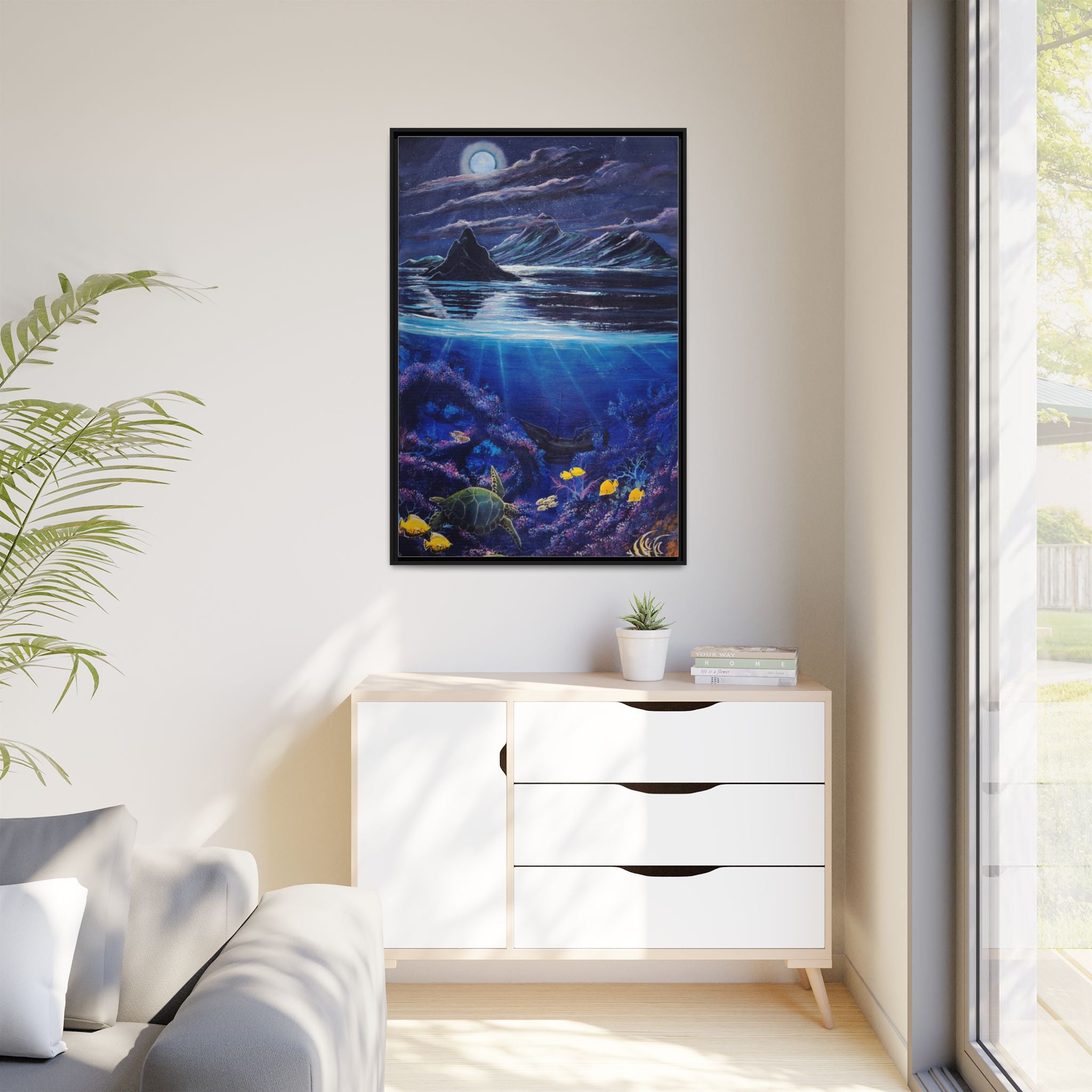 Dark Underwater Serenity