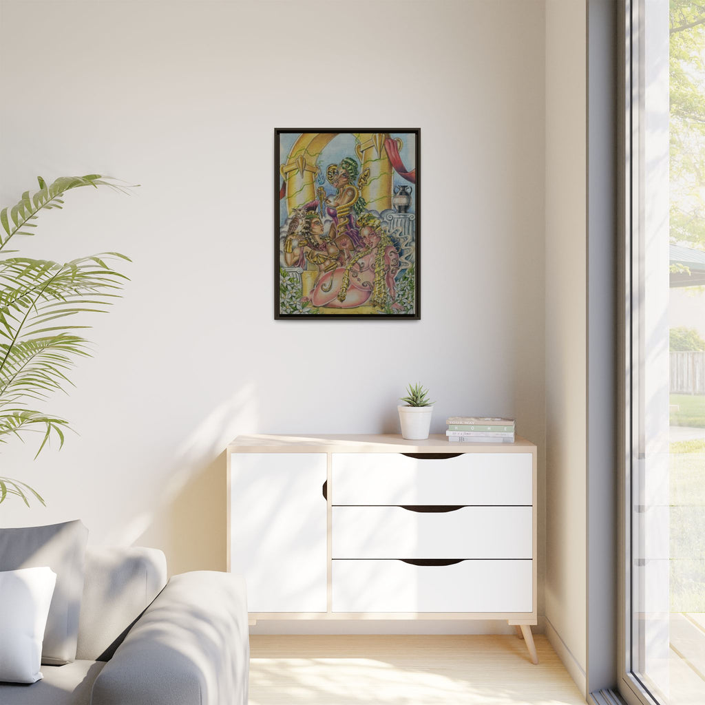 Canvas Art Print - Many Faces