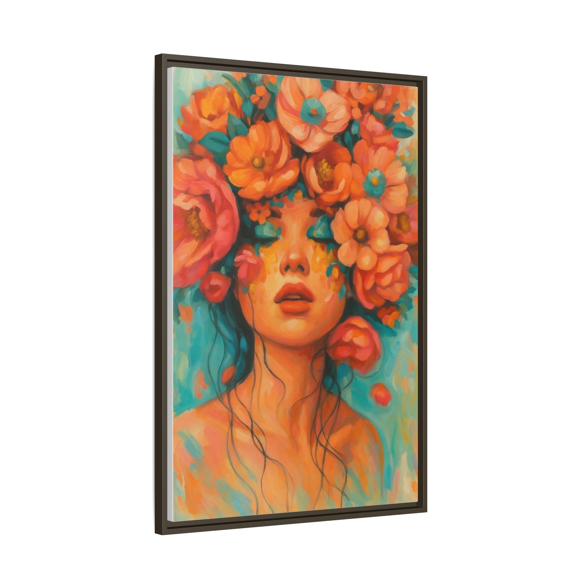 Floral Hair Pink Flowers