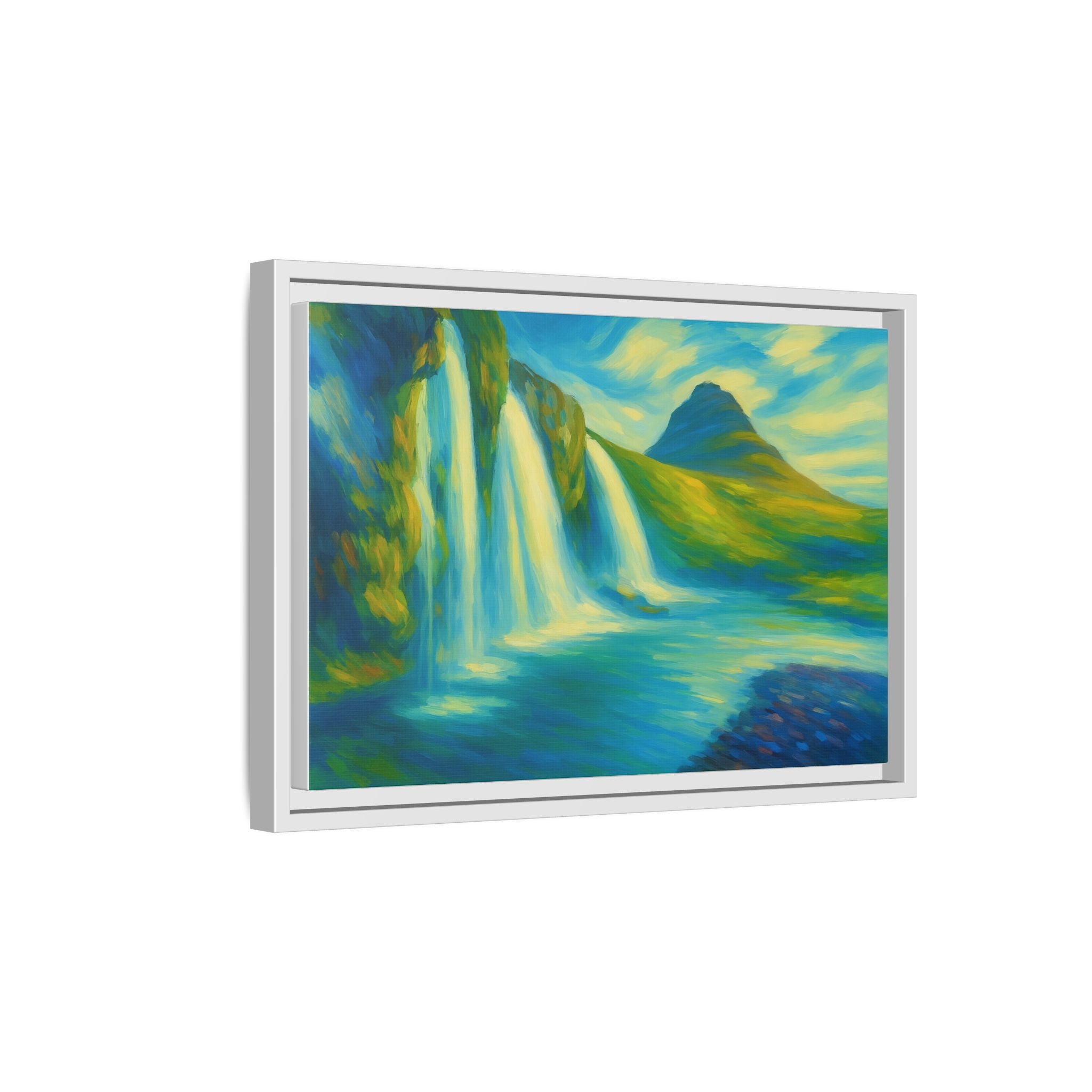 Waterfall Green Landscape