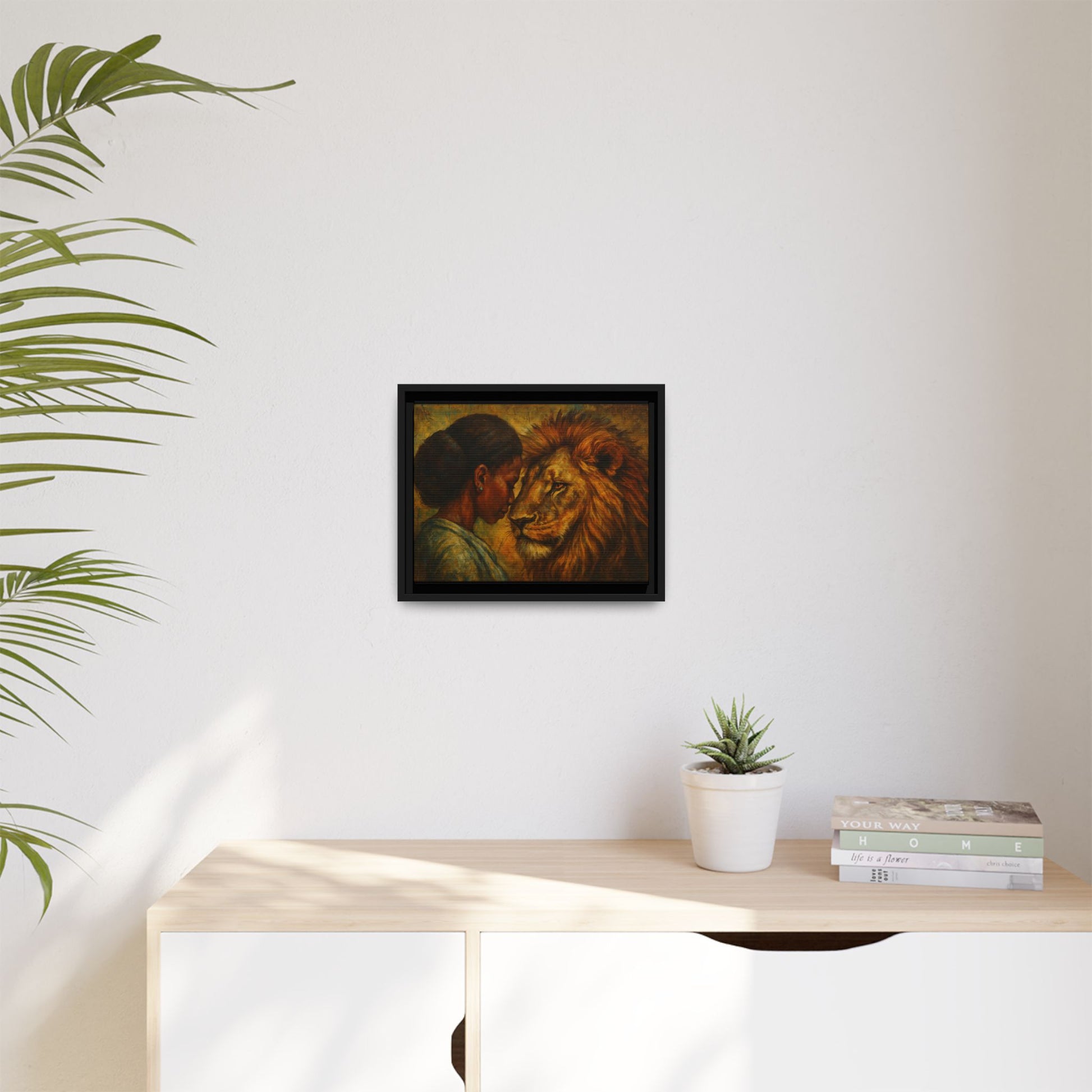 Lion and Woman