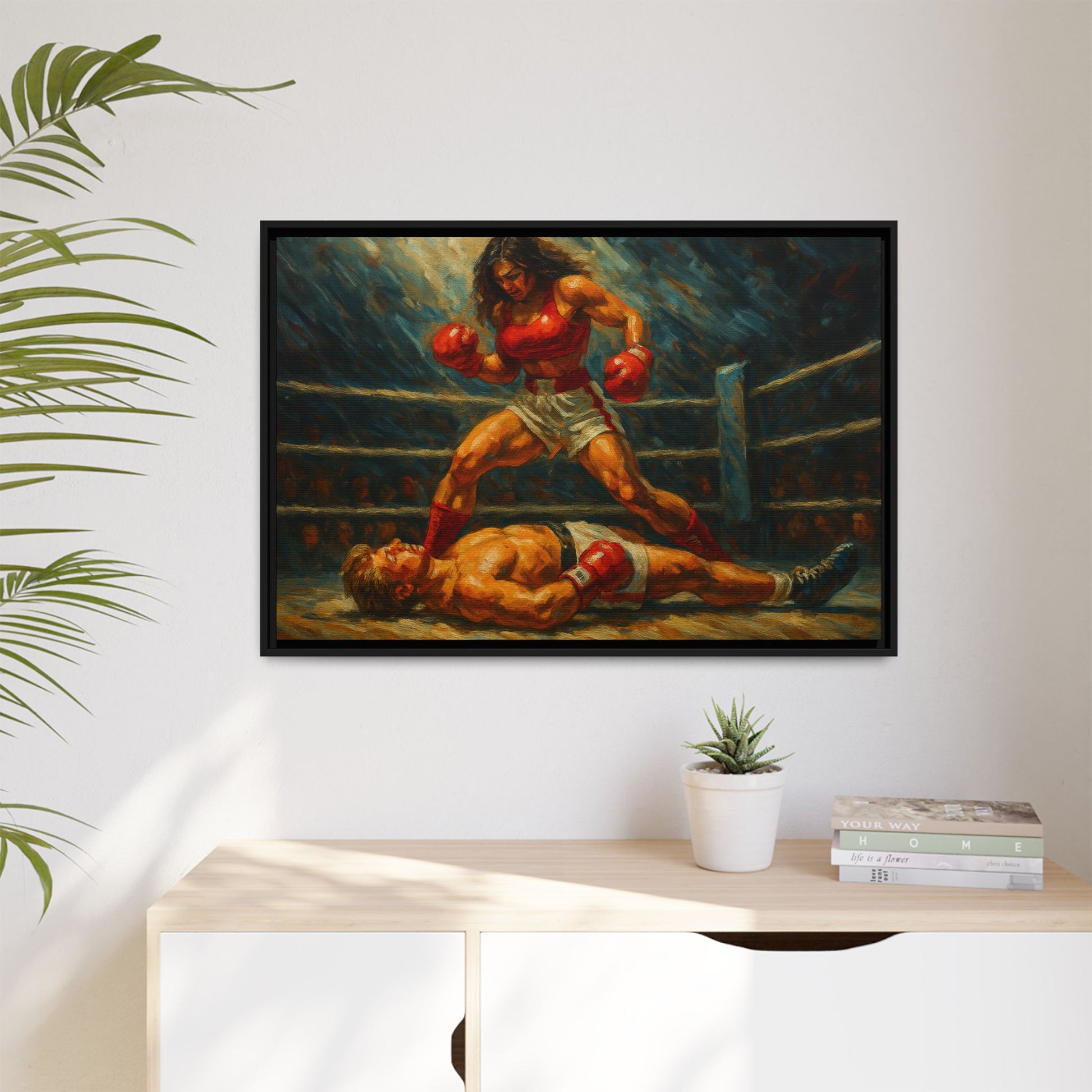 Boxing Lady