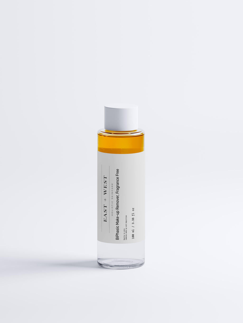 BiPhasic Make-up Remover, Fragrance Free (cleanser/natural oil + water for healthy skin)