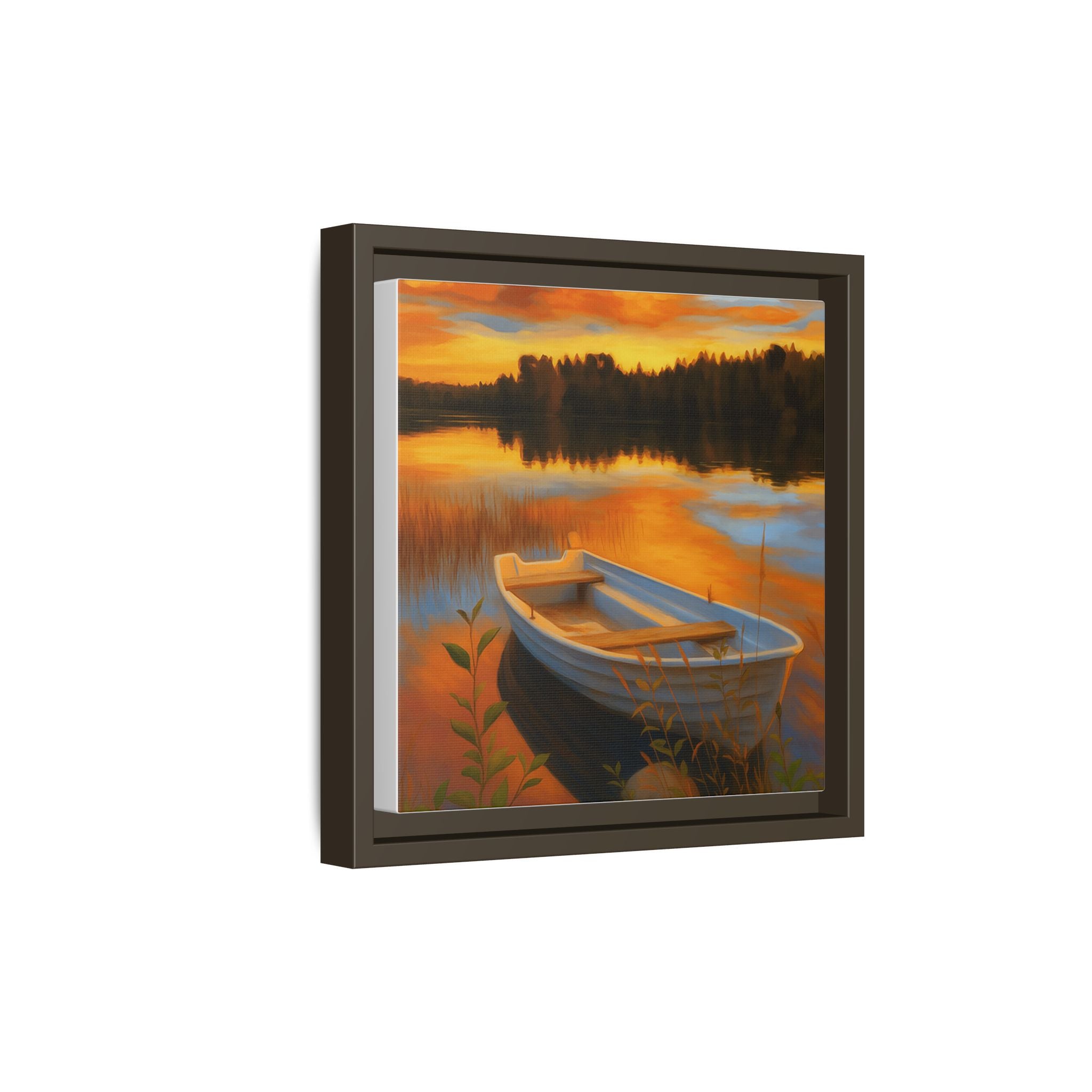 Sunset Boat Reflections