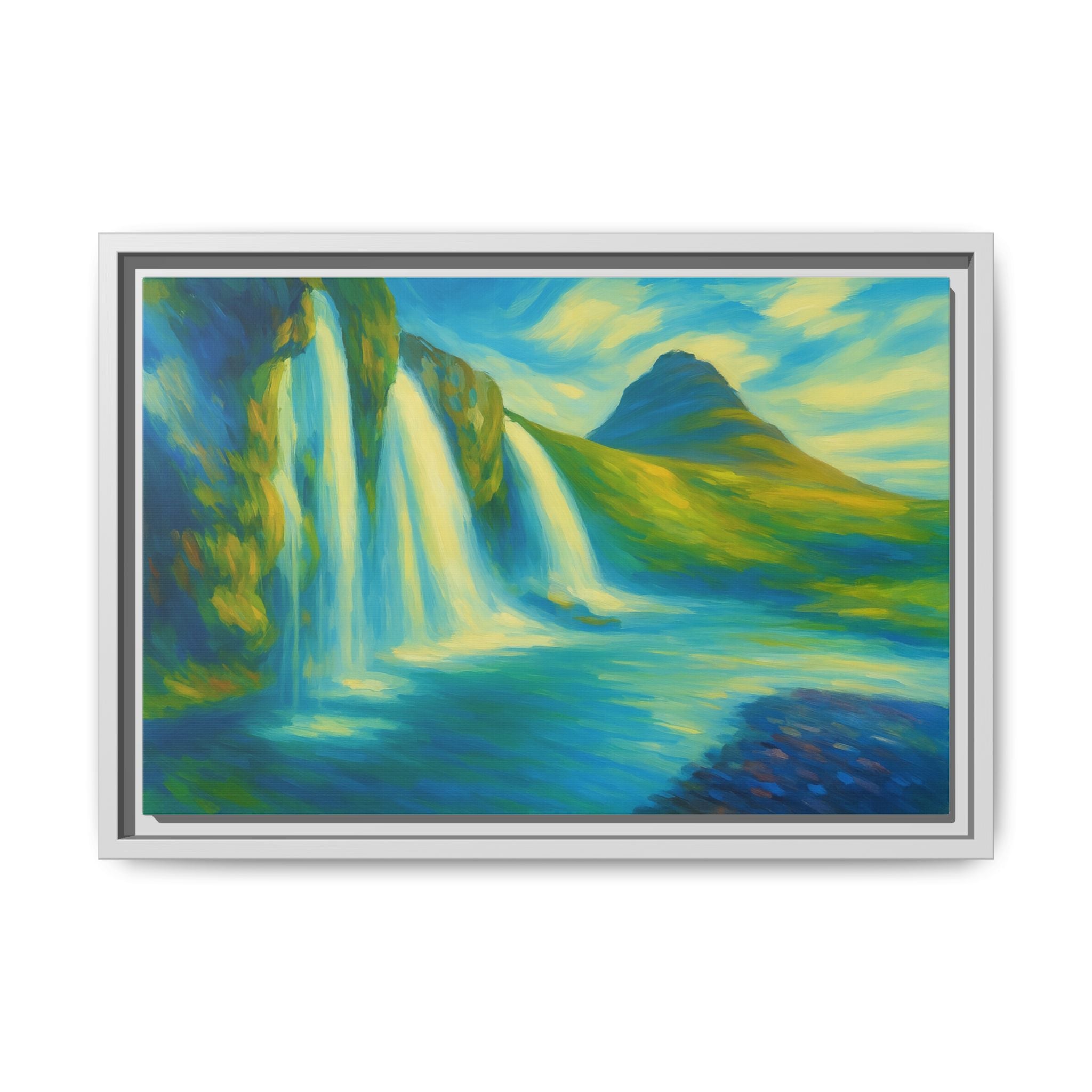 Waterfall Green Landscape