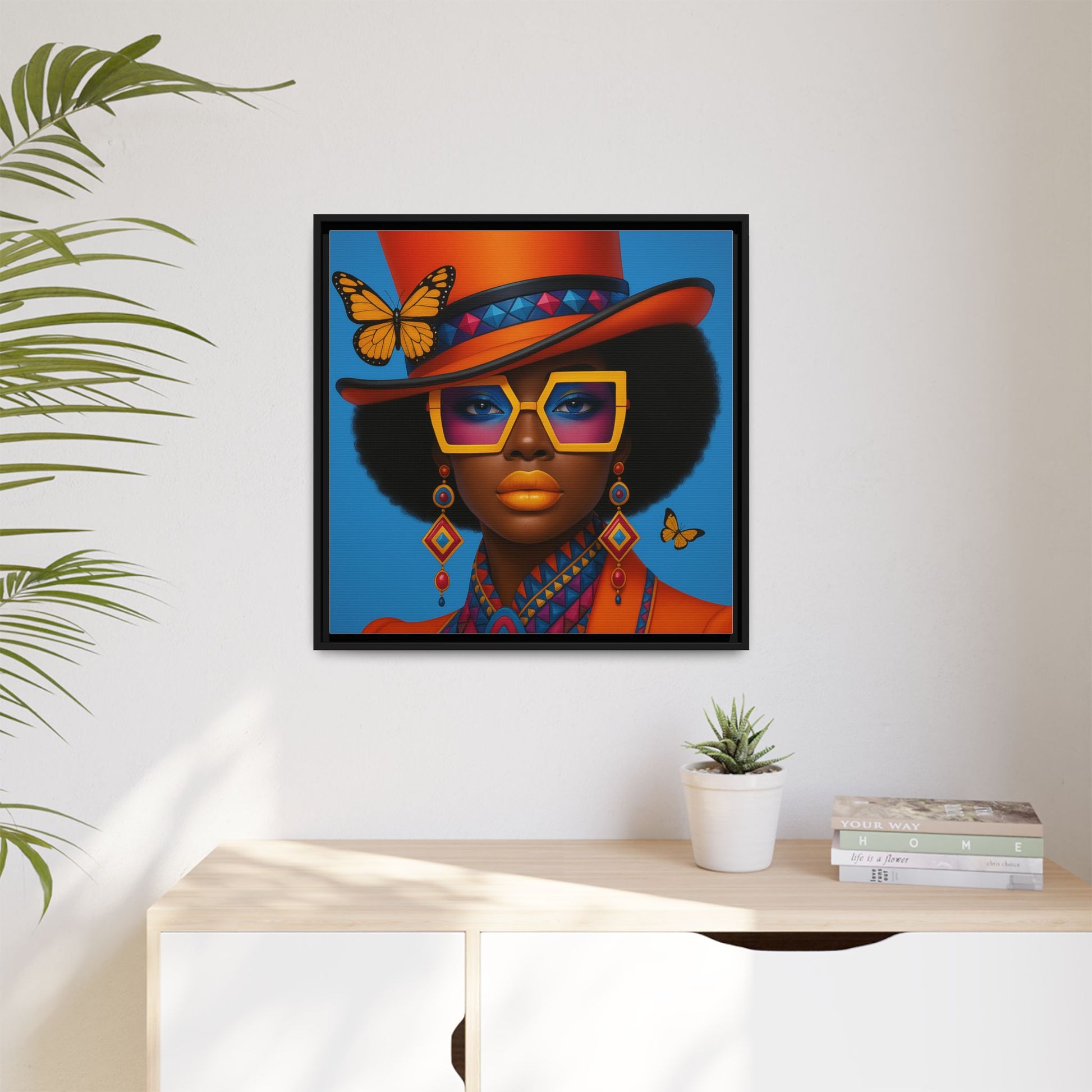 Butterfly Afro Queen