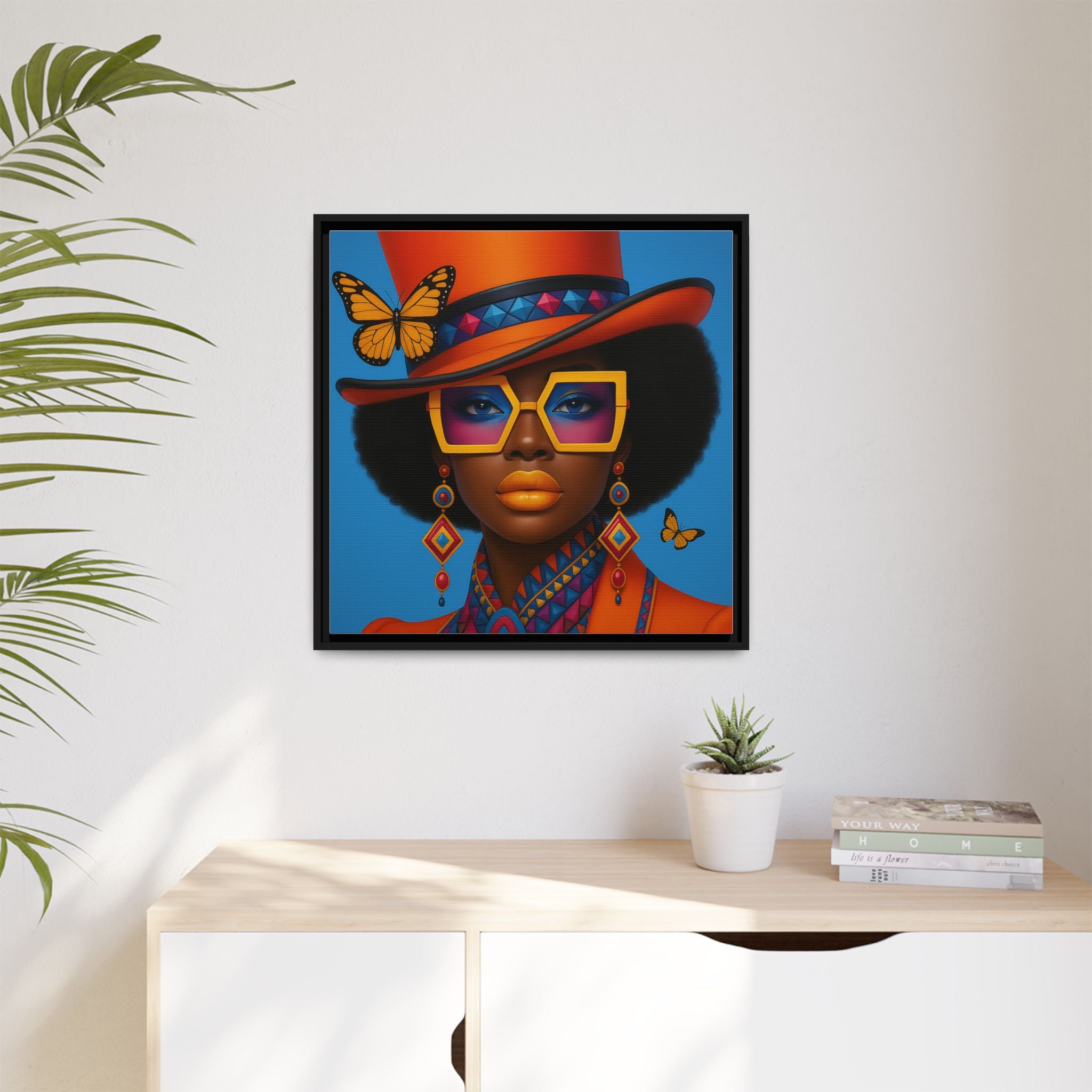 Butterfly Afro Queen