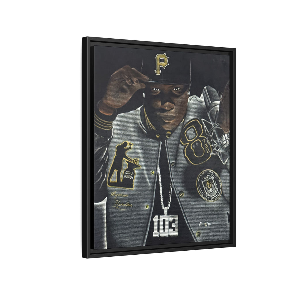 Canvas Looking in the Mirror Wall Art