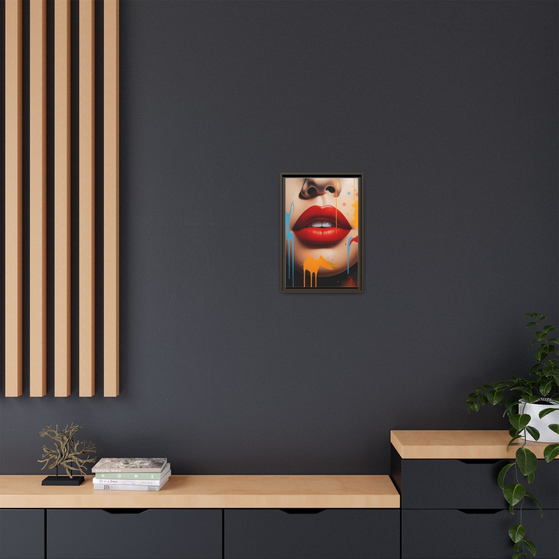 Color Drip Lips
