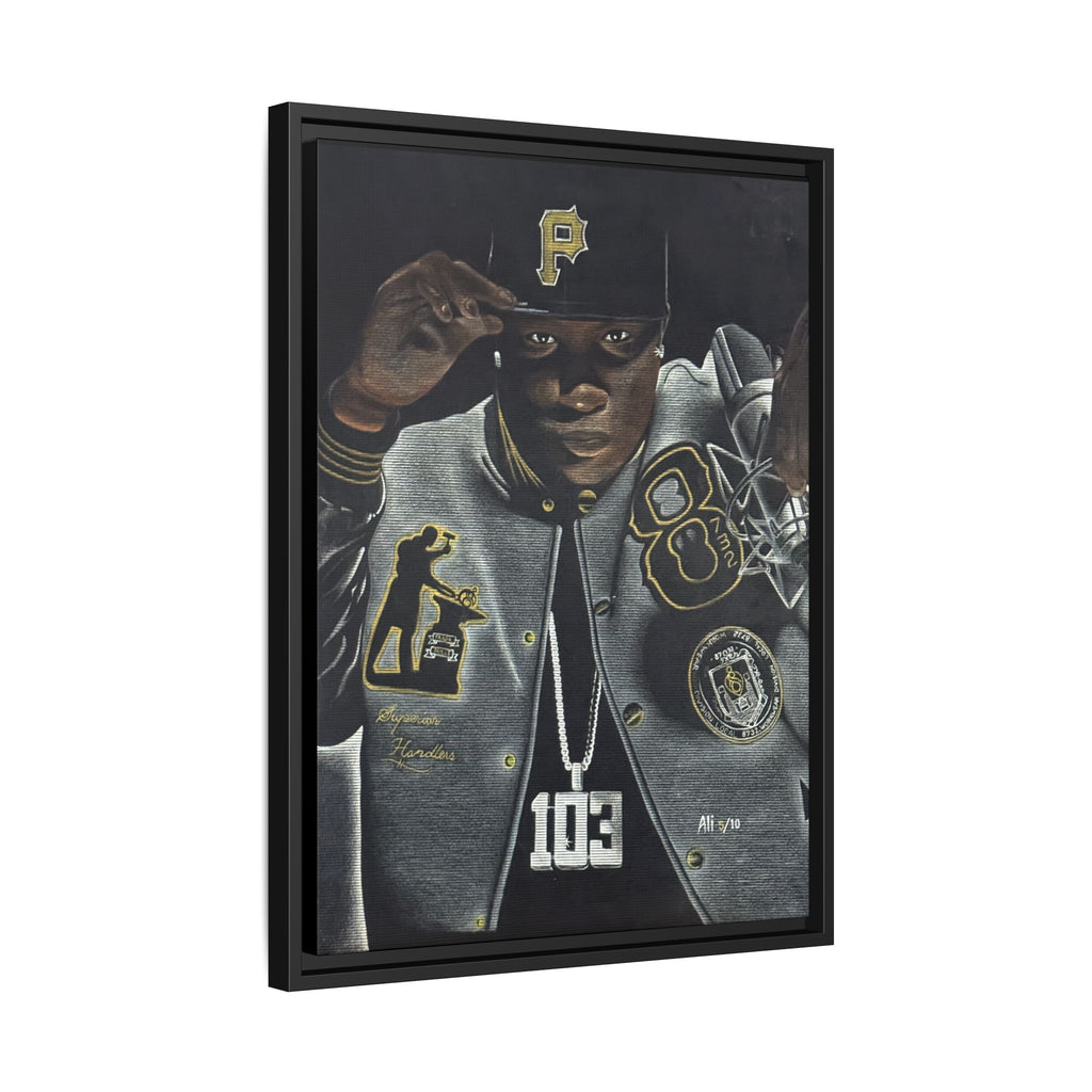 Canvas Looking in the Mirror Wall Art