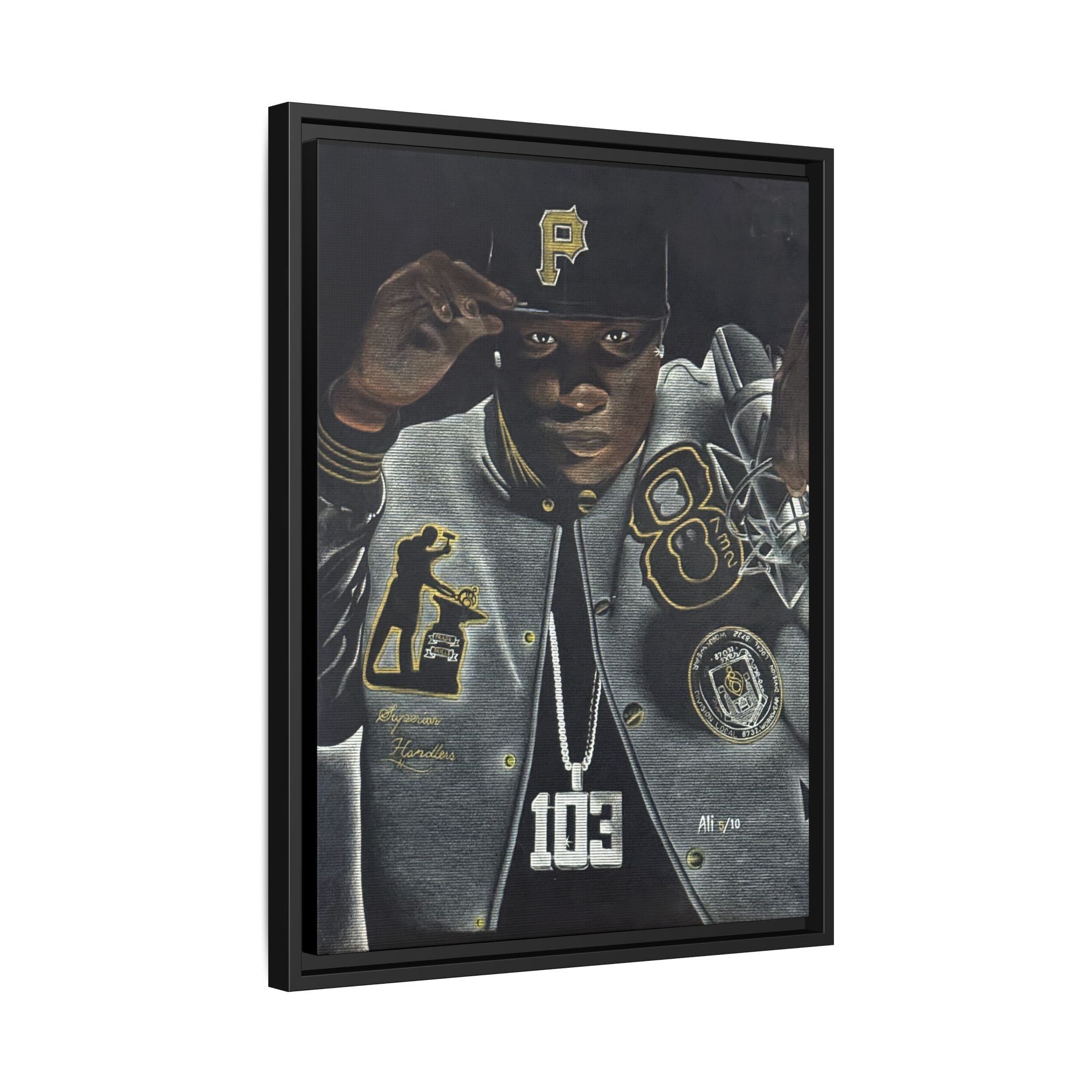 Canvas Looking in the Mirror Wall Art