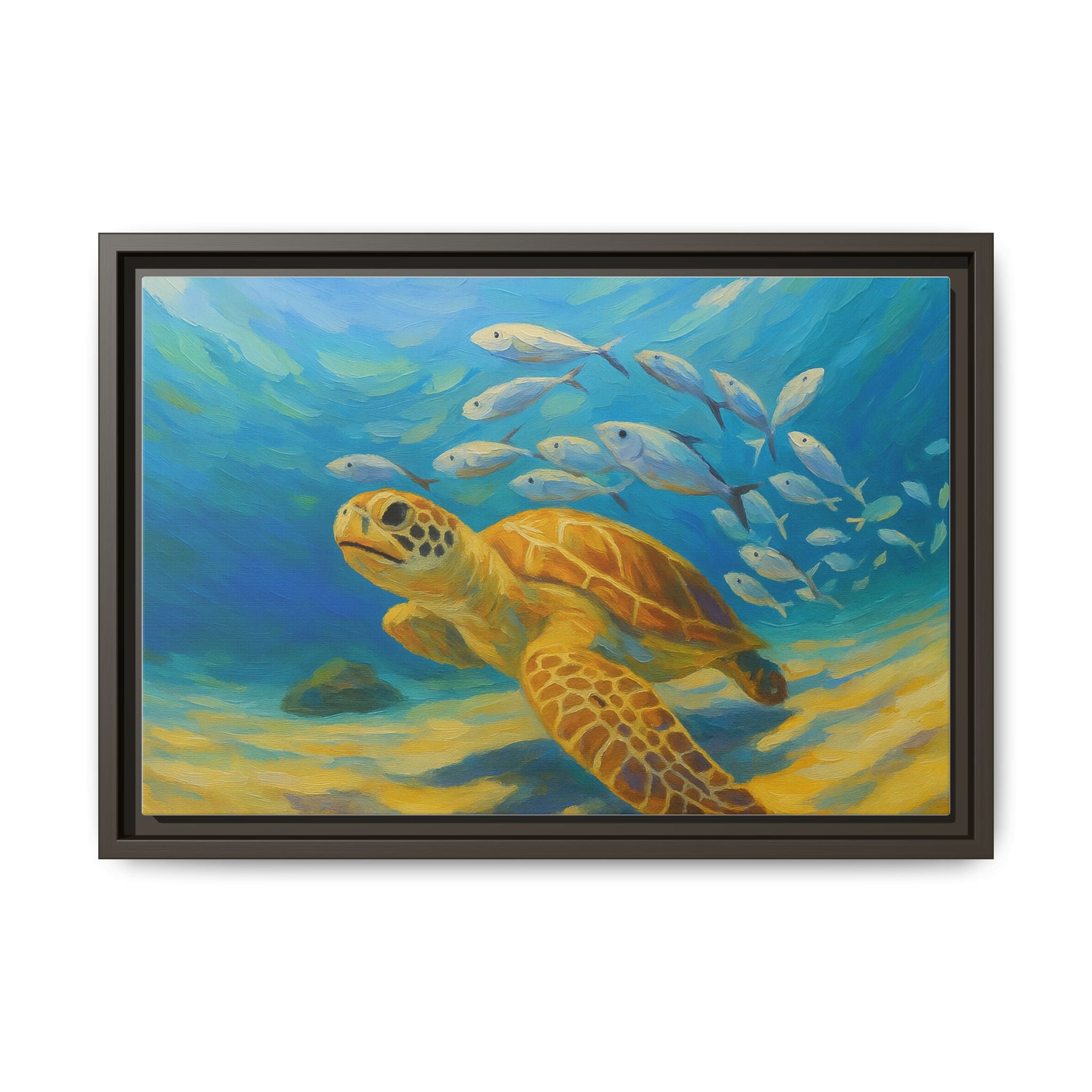 Underwater Sea Turtle life